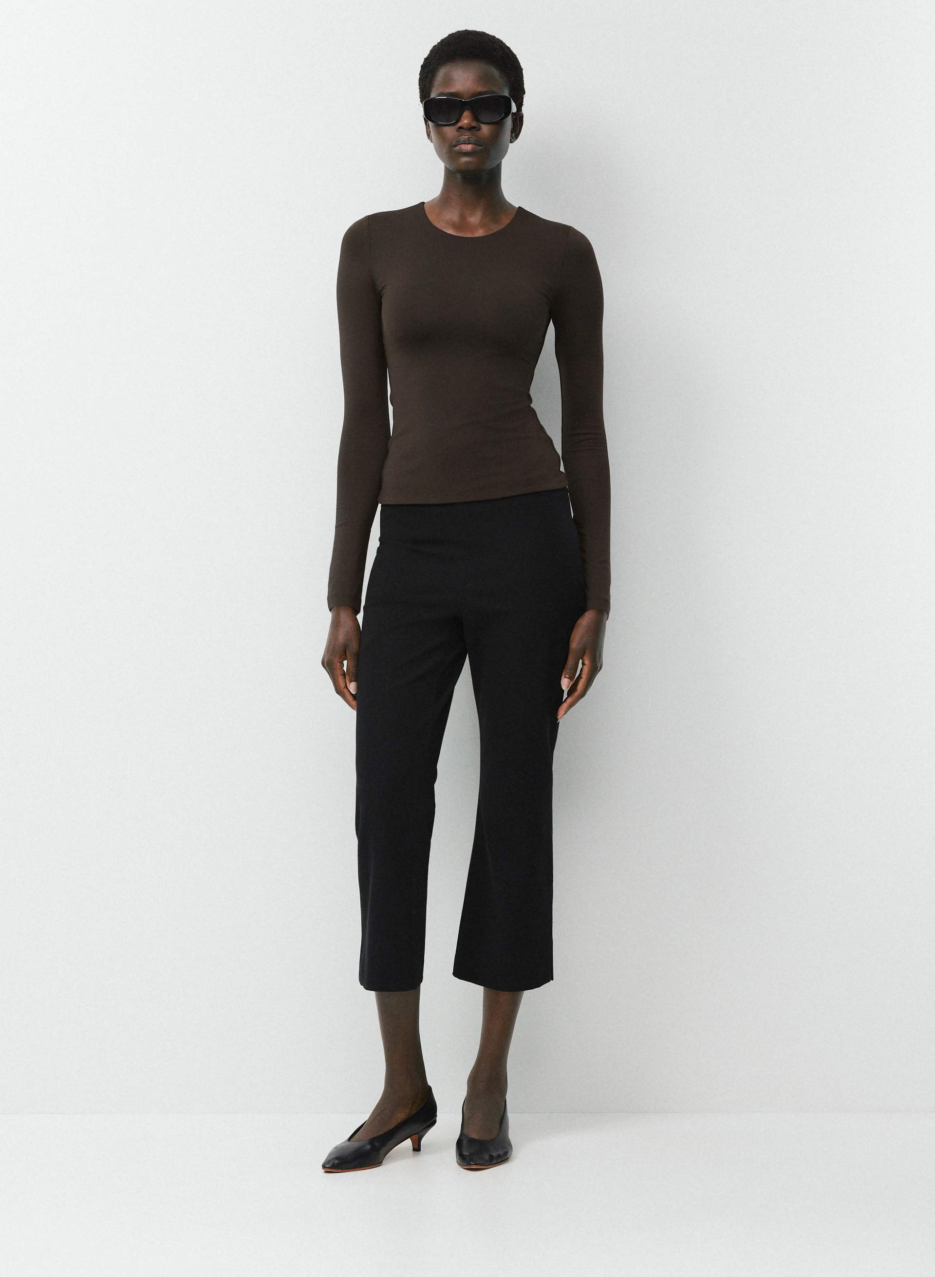 ORIGINAL CONTOUR SPLENDID CREW LONGSLEEVE | Aritzia