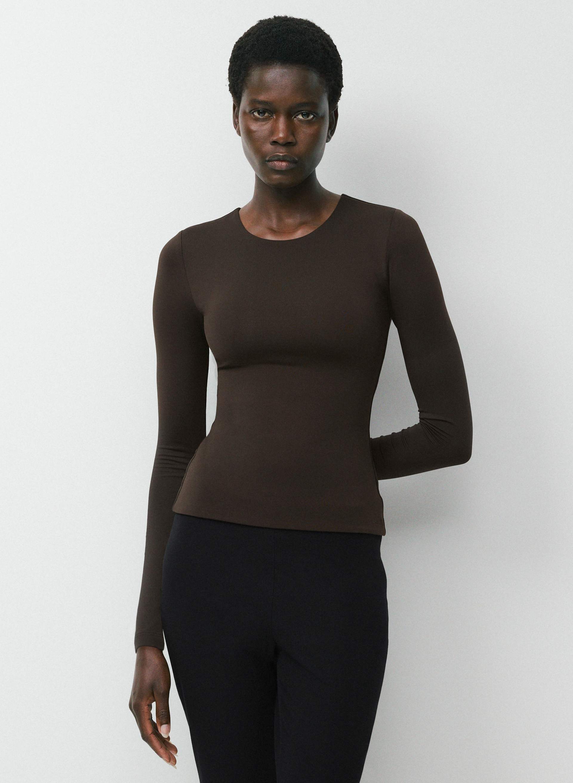 ORIGINAL CONTOUR SPLENDID CREW LONGSLEEVE | Aritzia