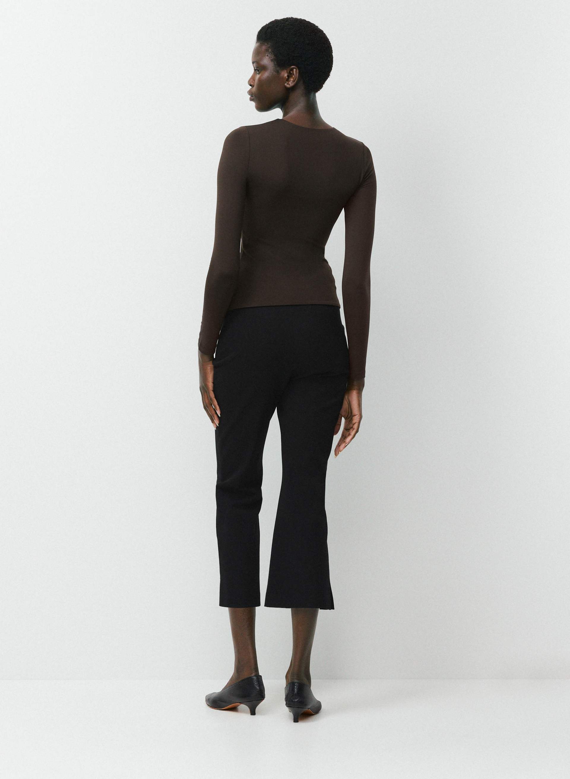 ORIGINAL CONTOUR SPLENDID CREW LONGSLEEVE | Aritzia