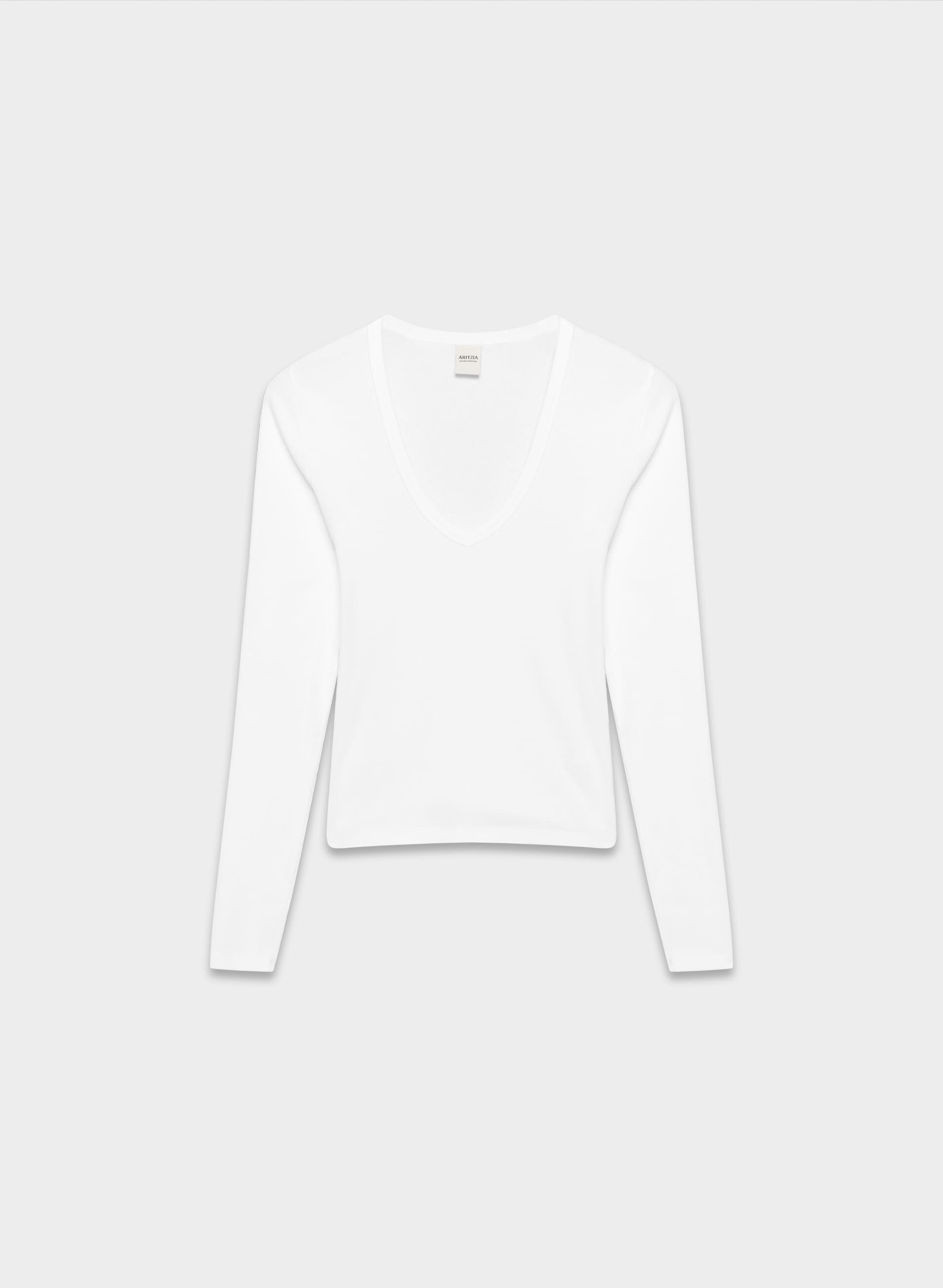 HOMESTRETCH™ RIB DRIFT LONGSLEEVE | Aritzia