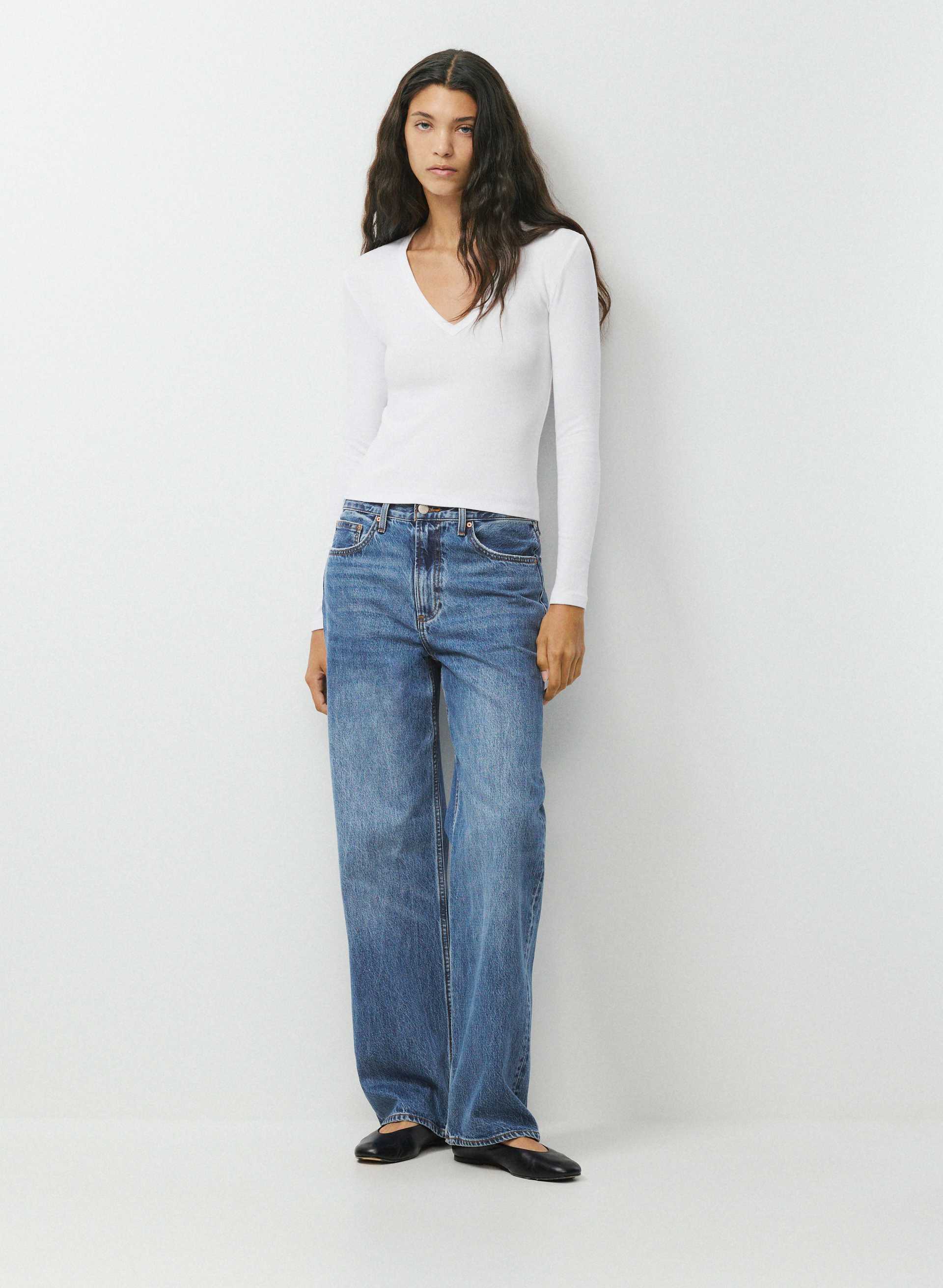 HOMESTRETCH™ RIB DRIFT LONGSLEEVE | Aritzia