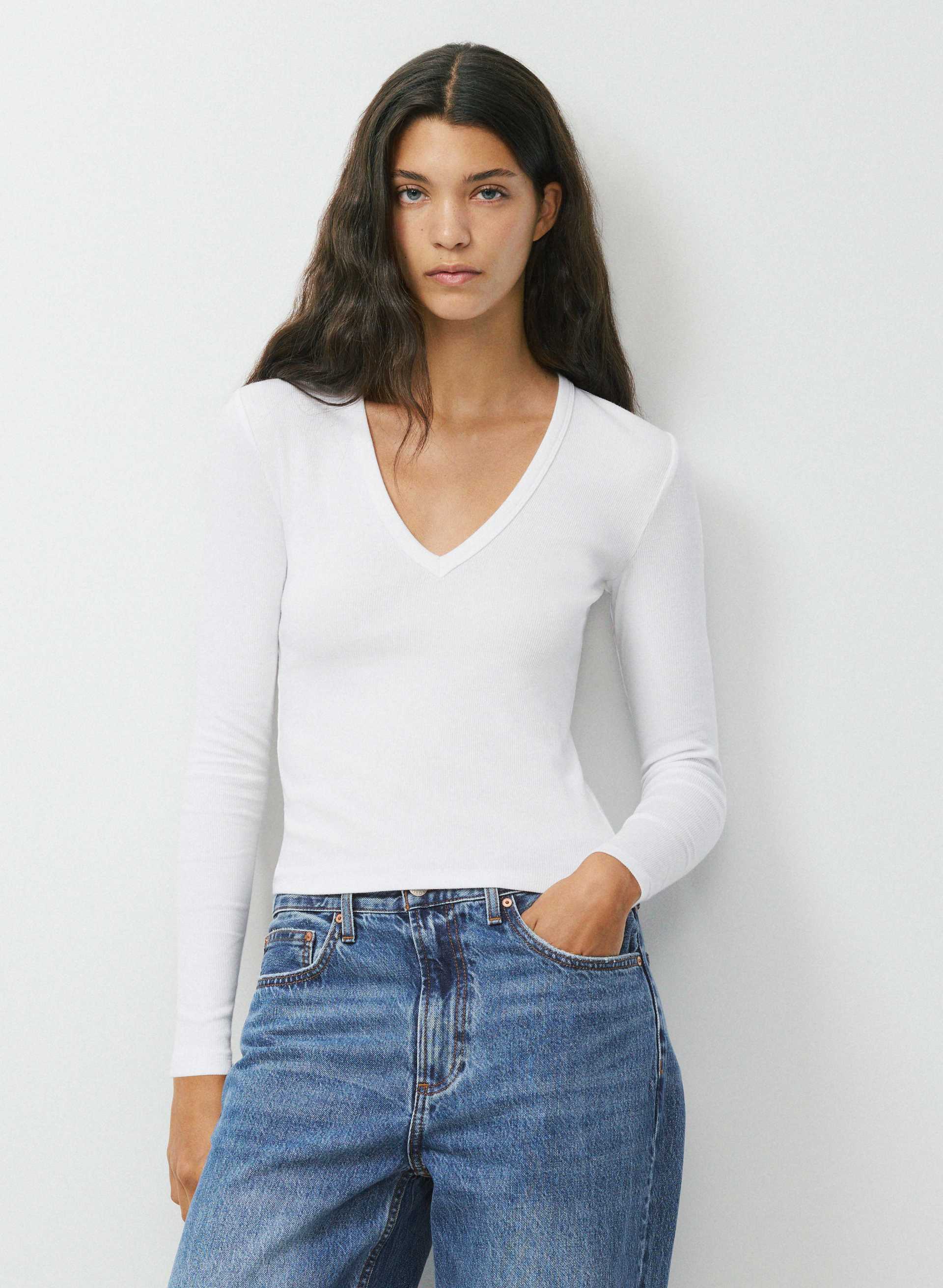 HOMESTRETCH™ RIB DRIFT LONGSLEEVE | Aritzia