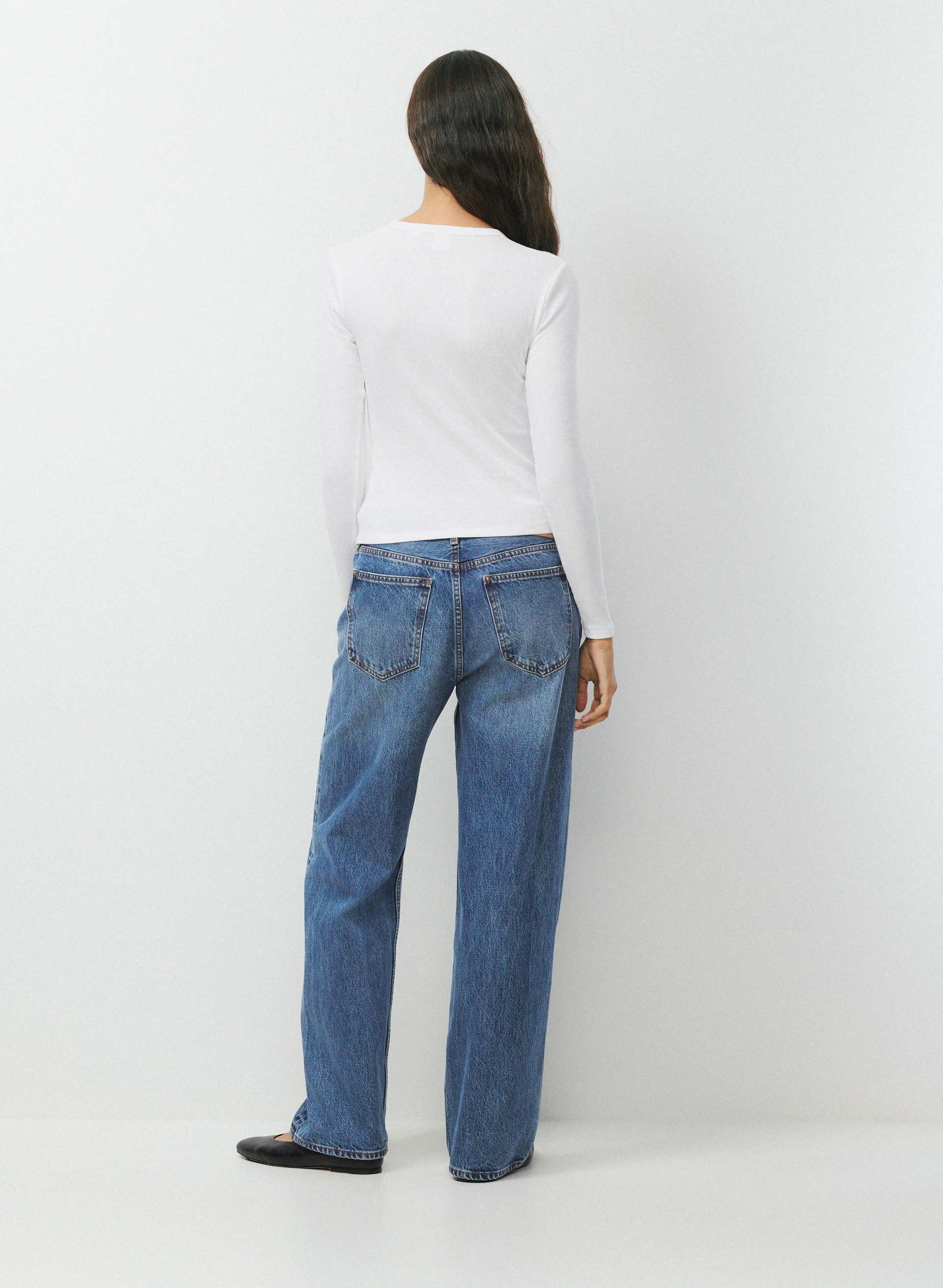 HOMESTRETCH™ RIB DRIFT LONGSLEEVE | Aritzia
