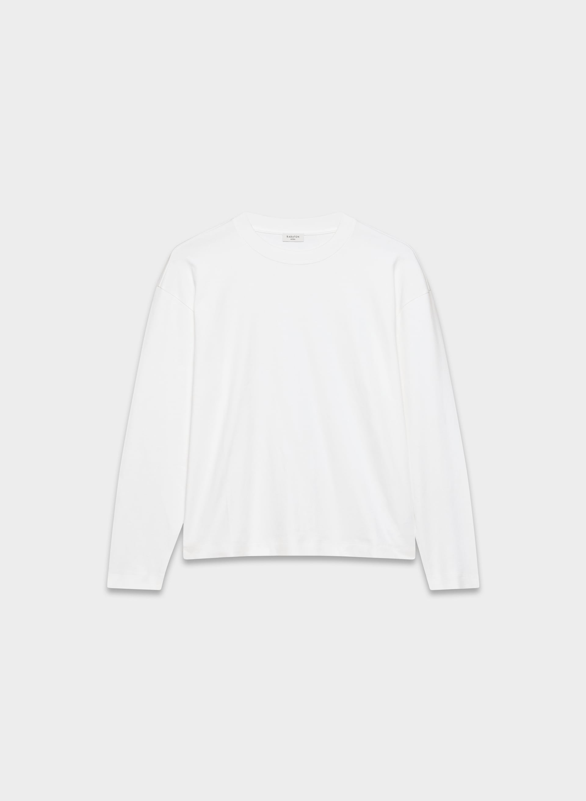 INTERLOCK COTTON STEPS LONGSLEEVE | Aritzia