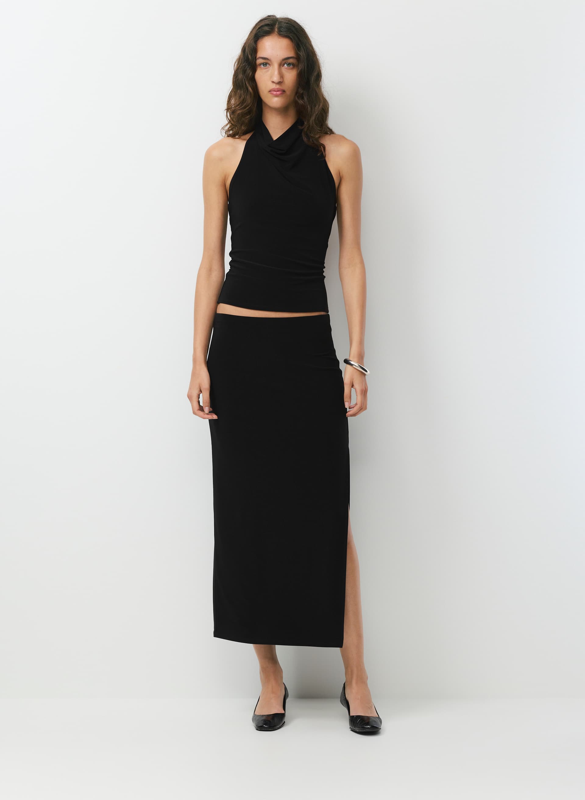 SMOOTH MATTER™ TOWER HALTER TOP | Aritzia