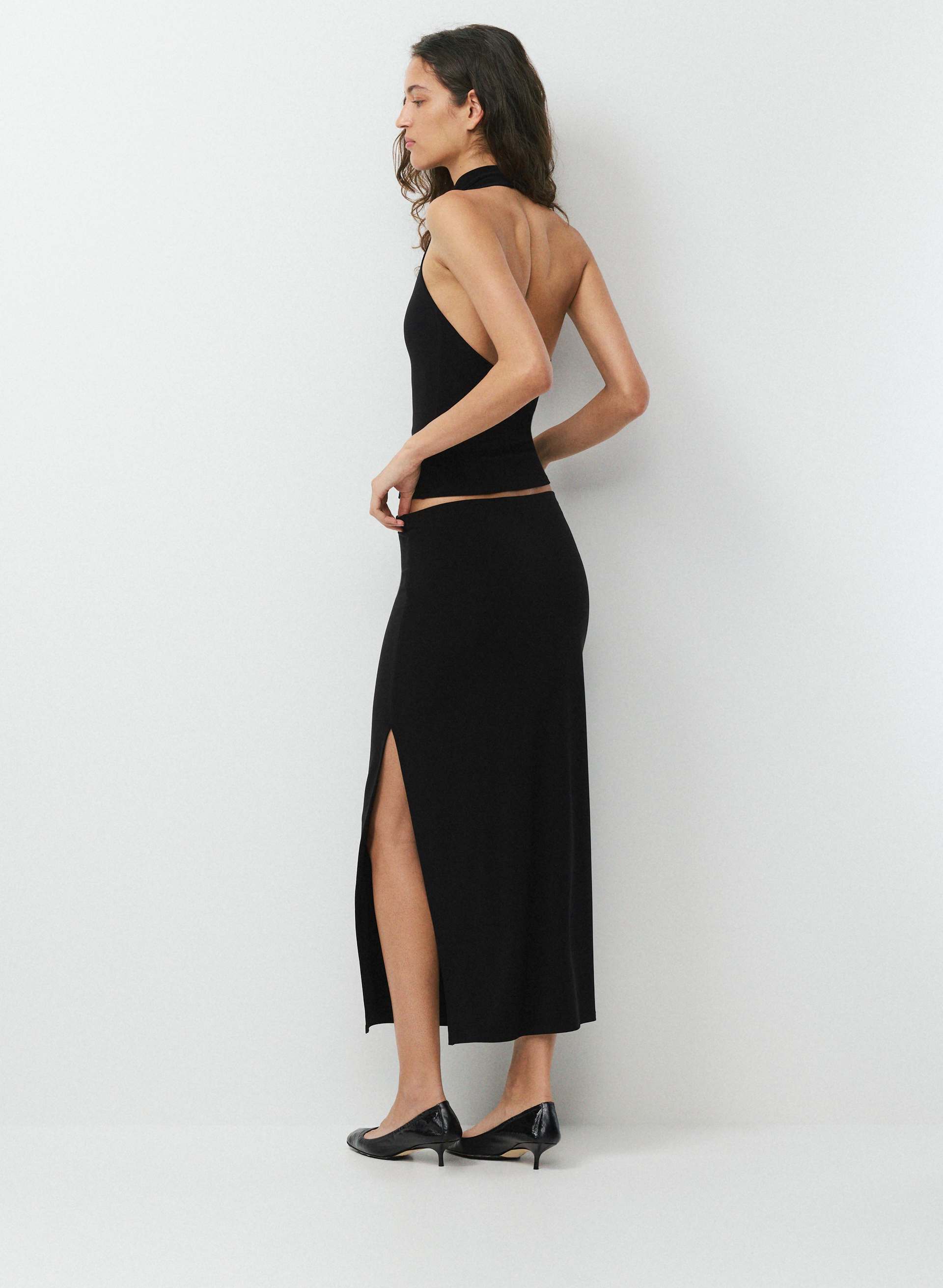 SMOOTH MATTER™ TOWER HALTER TOP | Aritzia