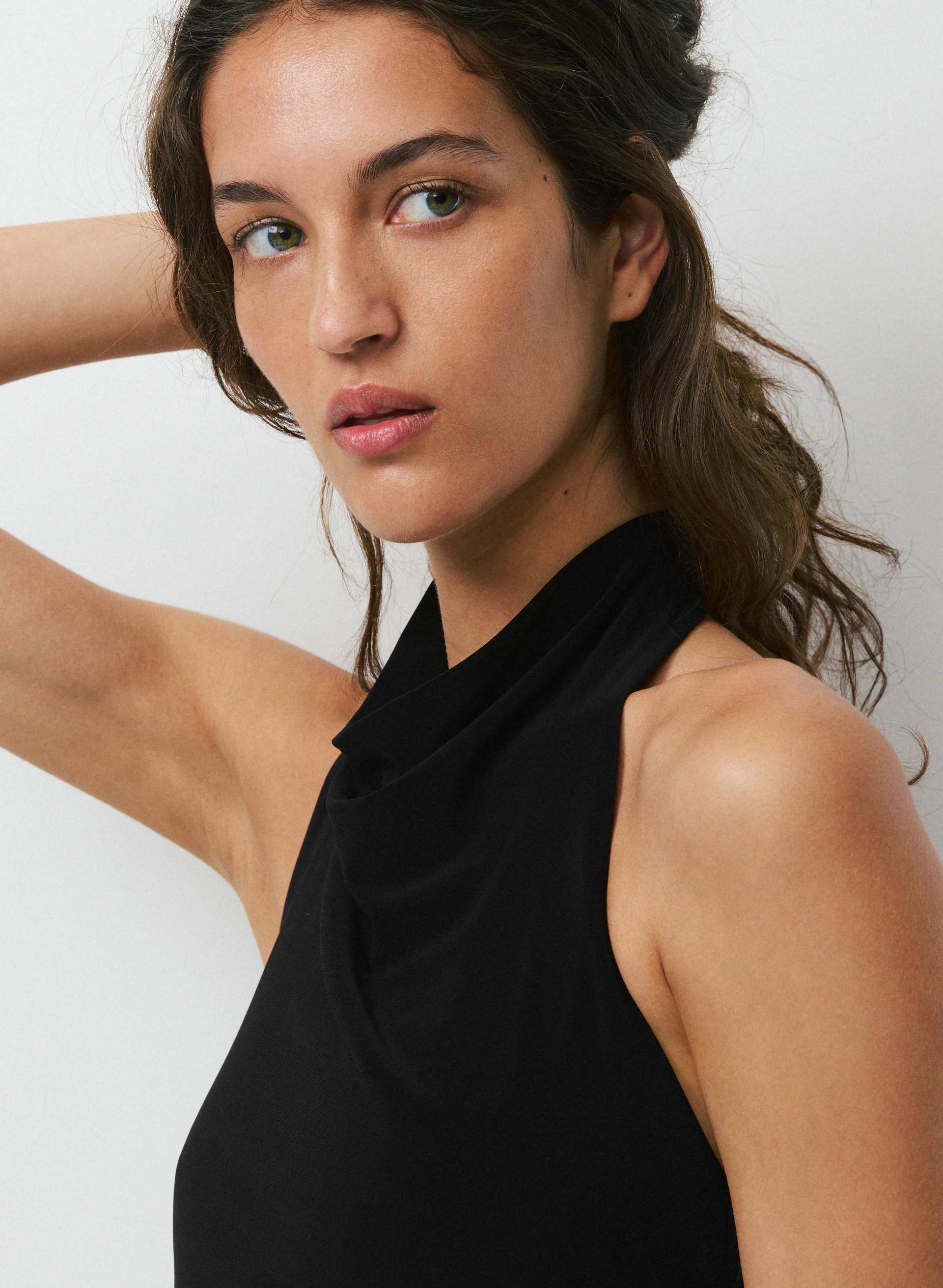 SMOOTH MATTER™ TOWER HALTER TOP | Aritzia