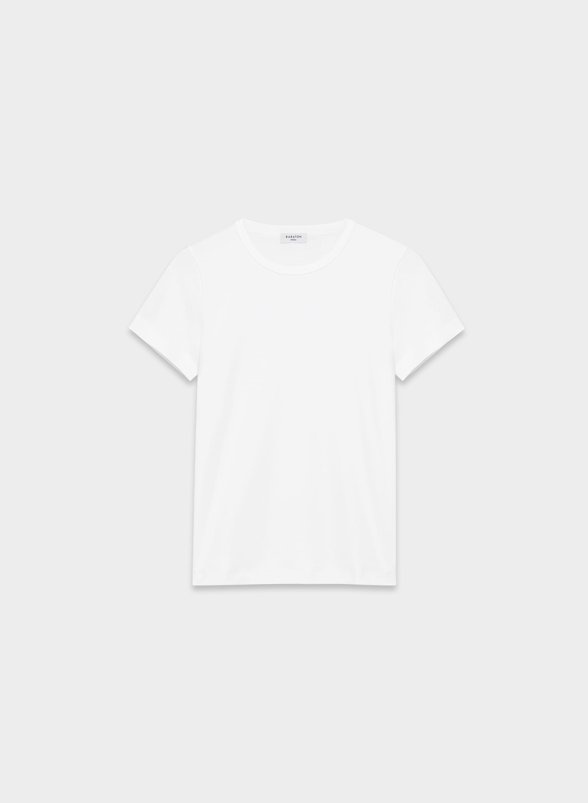 INTERLOCK COTTON WIRTH T-SHIRT | Aritzia
