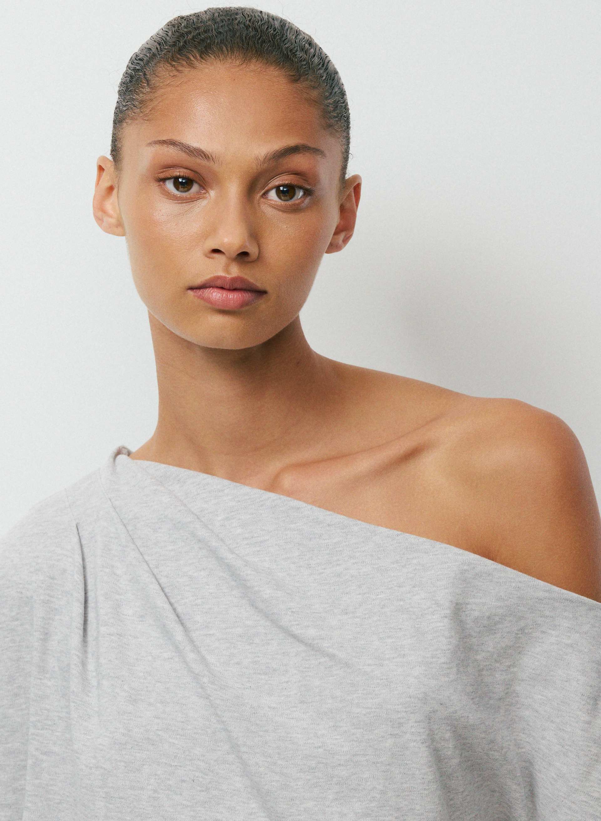 InterLock Cotton Script Top | Aritzia US