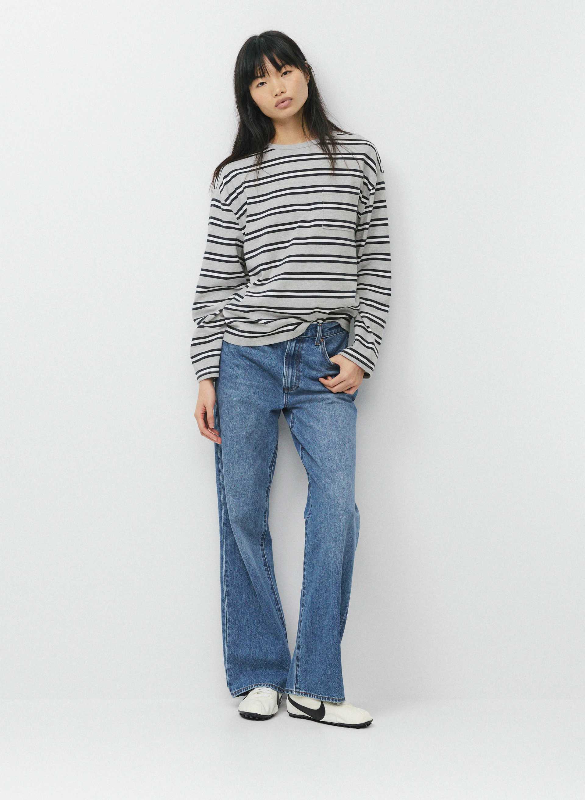 MIGHTY COTTON™ FLETCH LONGSLEEVE | Aritzia
