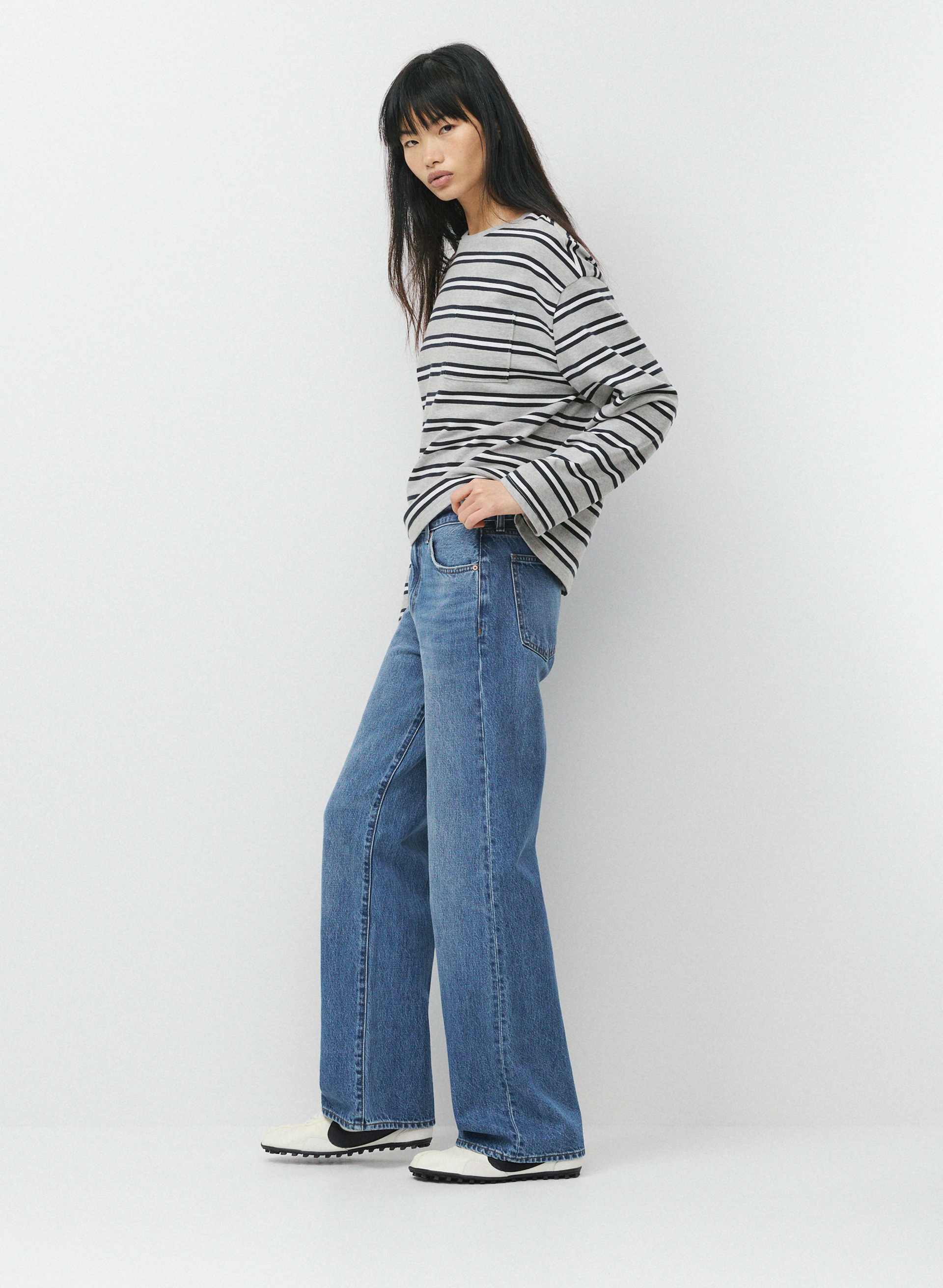 MIGHTY COTTON™ FLETCH LONGSLEEVE | Aritzia