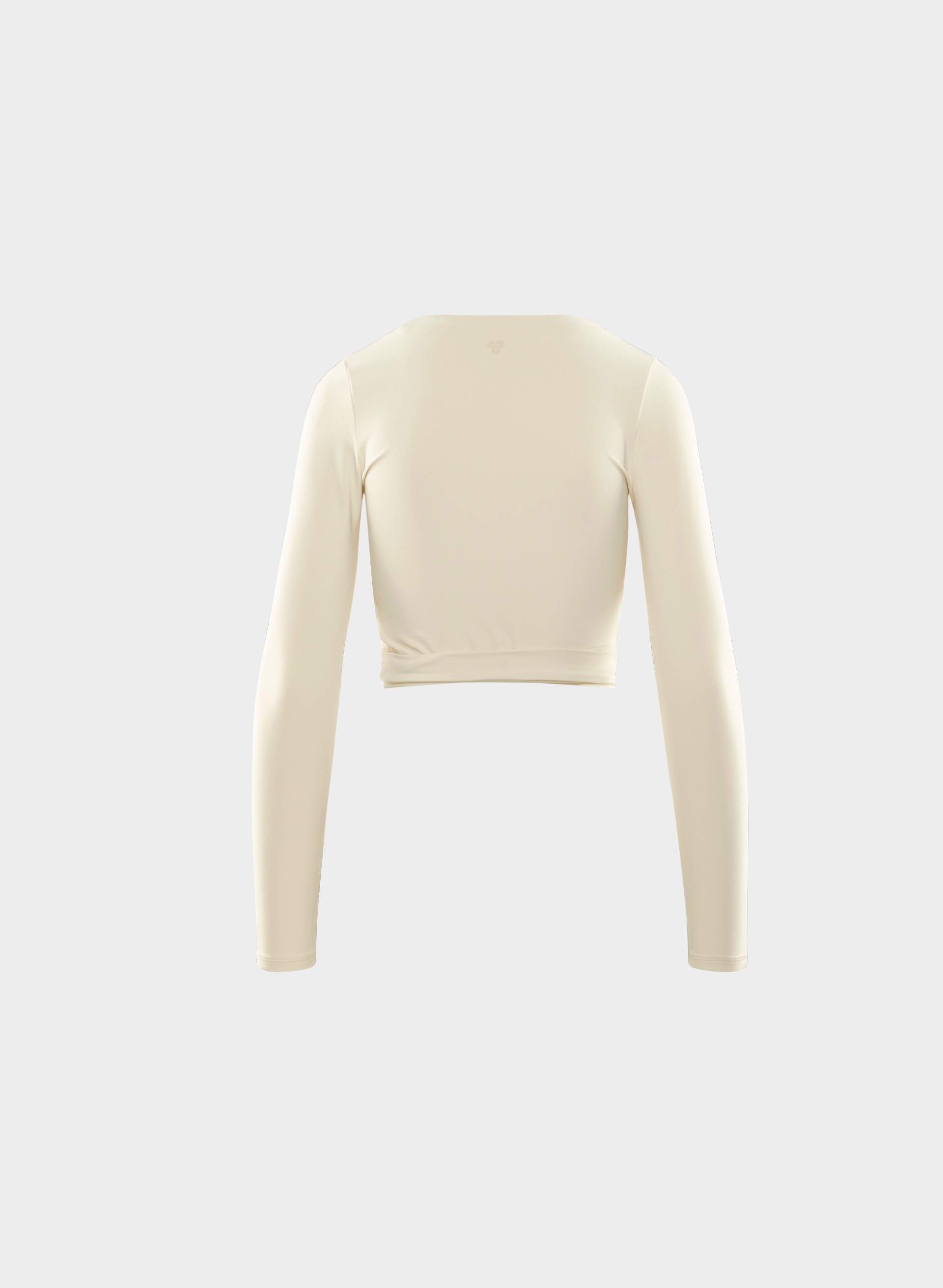 CACHE-CŒUR FOCAL À MANCHES LONGUES - BUTTER | Aritzia