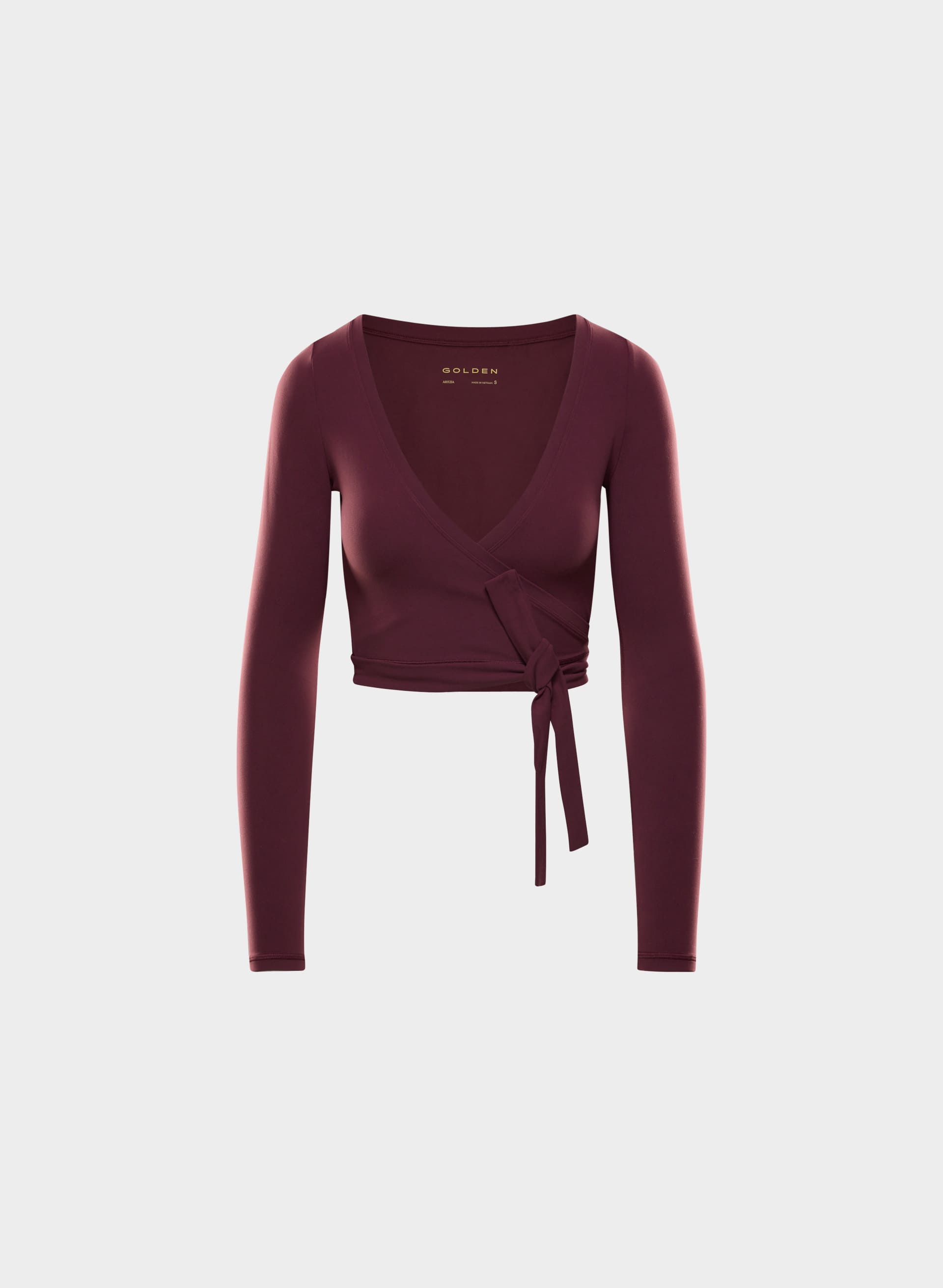 BUTTER FOCAL WRAP LONGSLEEVE | Aritzia