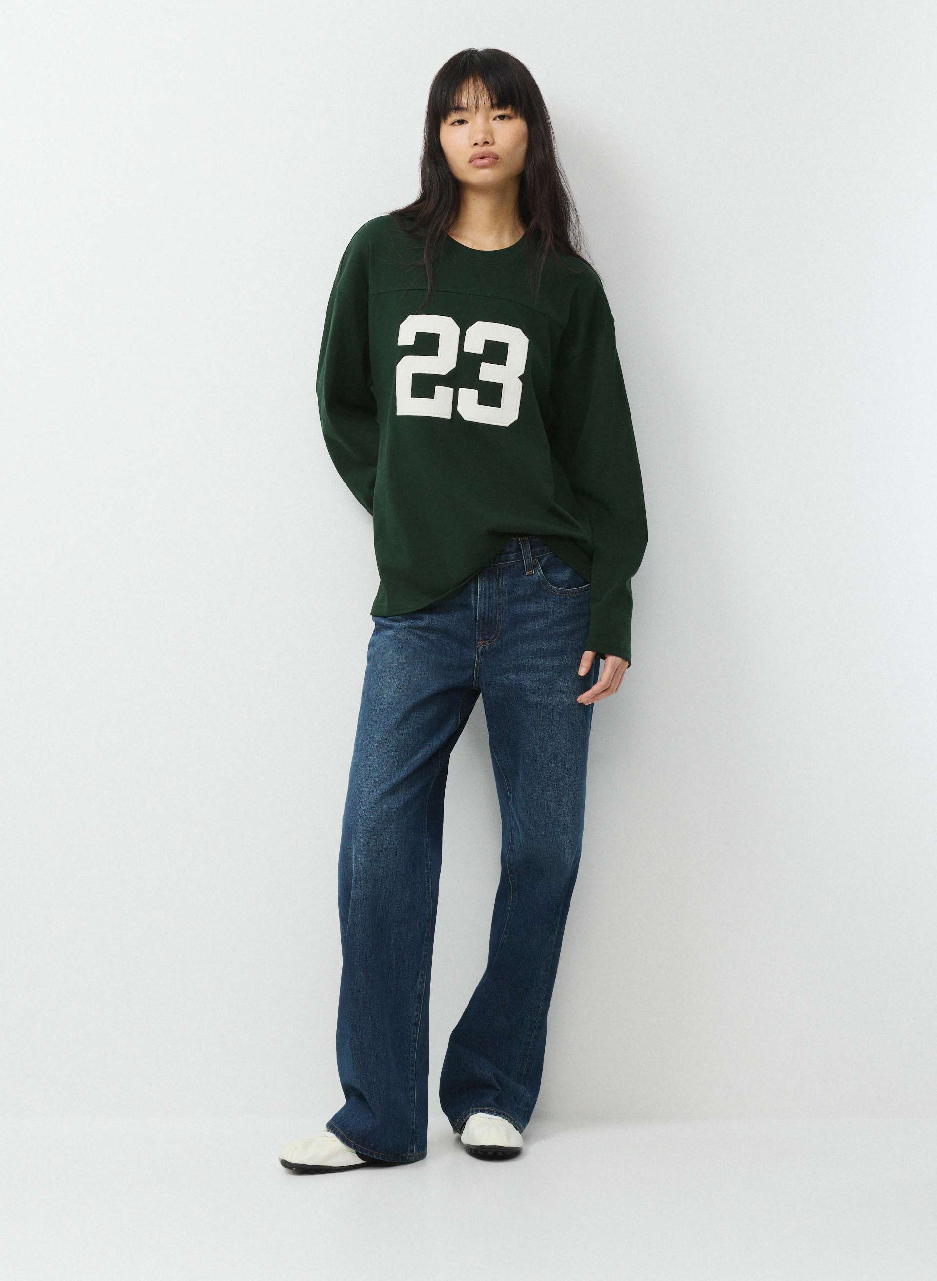 MIGHTY COTTON™ RAMOS LONGSLEEVE - 100% cotton jersey varsity longsleeve. 