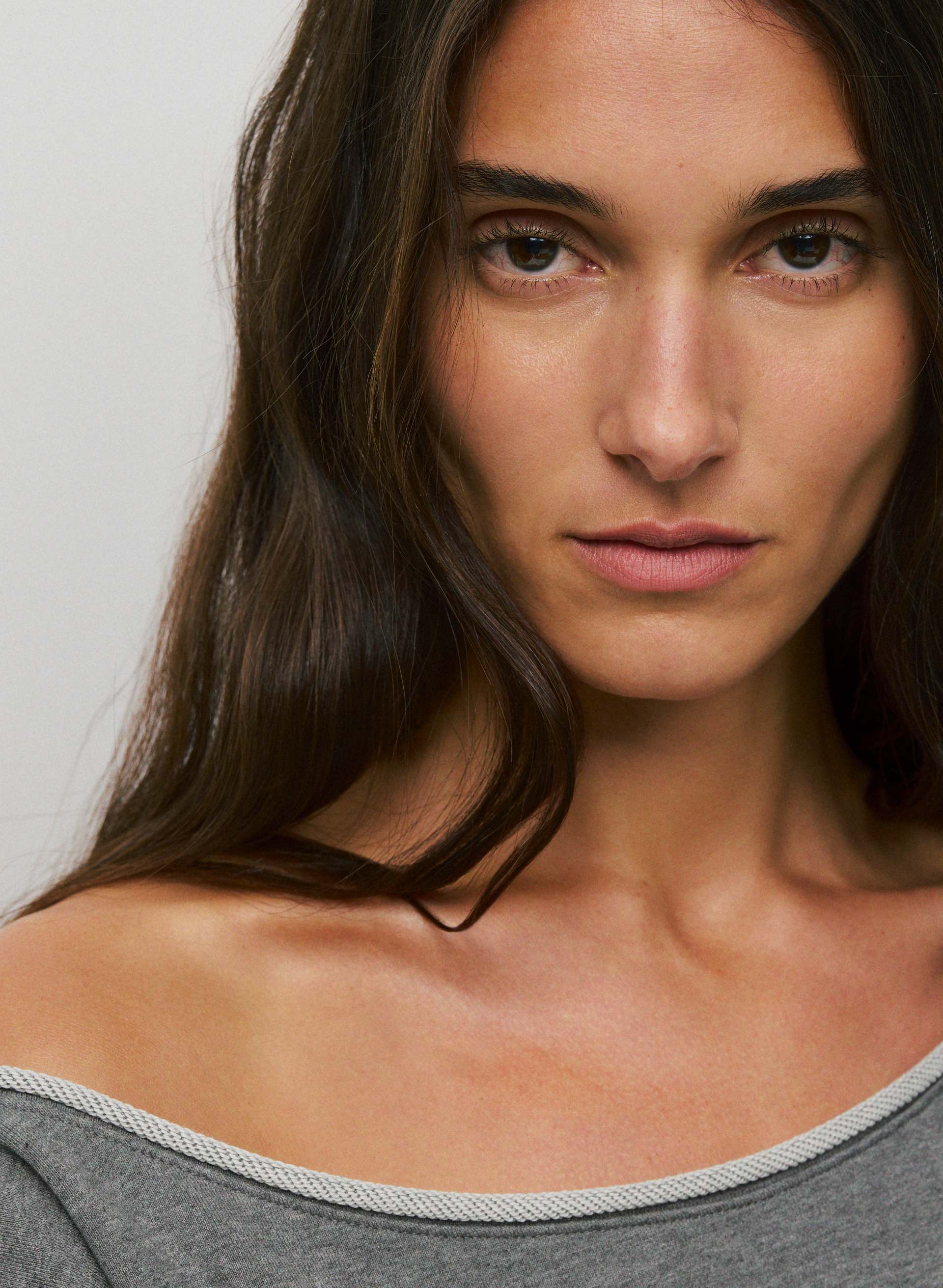TERRY SWEATFLEECE PERFECT OFF-SHOULDER TOP | Aritzia