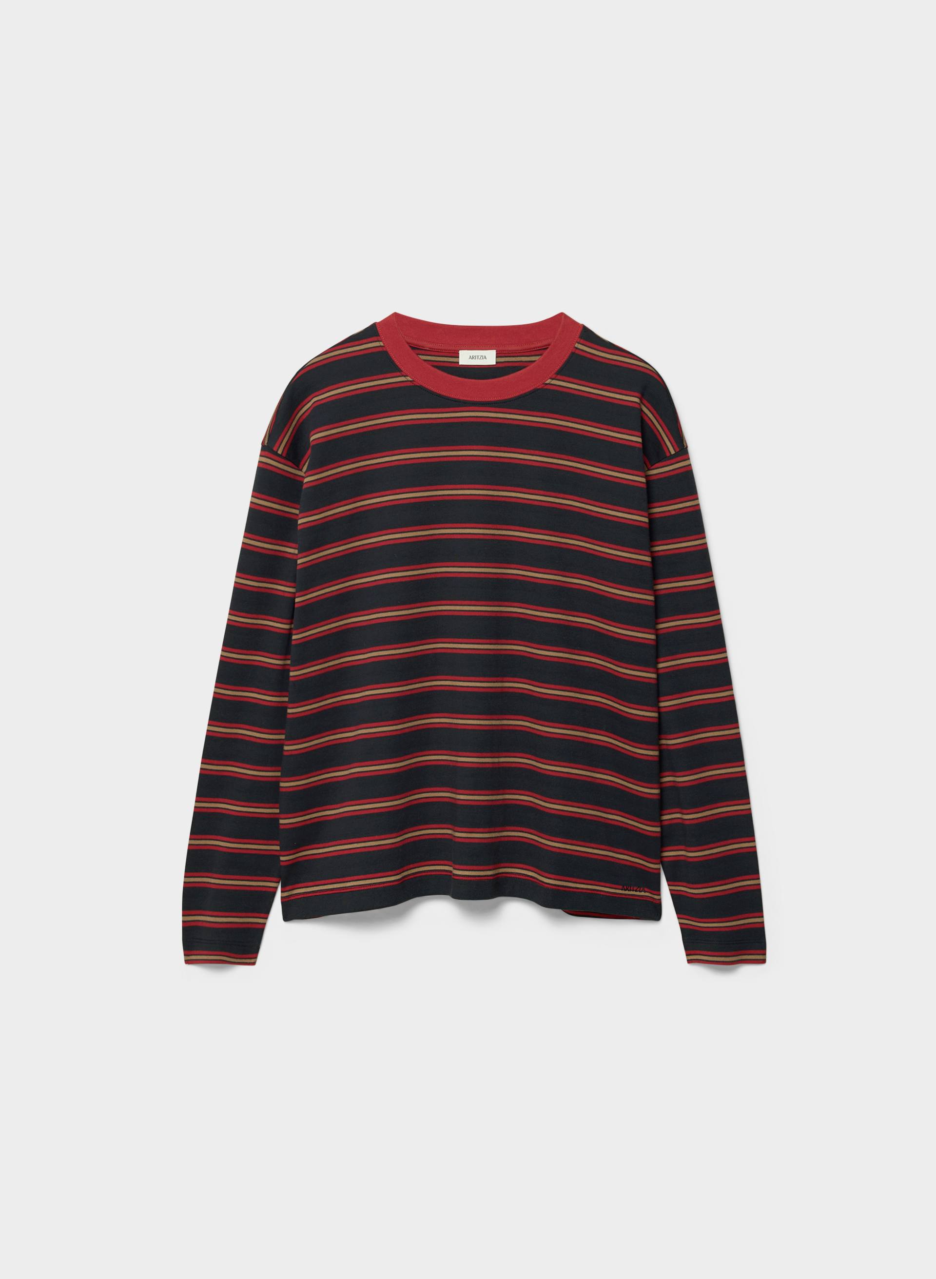 INTERLOCK COTTON STEPS LONGSLEEVE | Aritzia