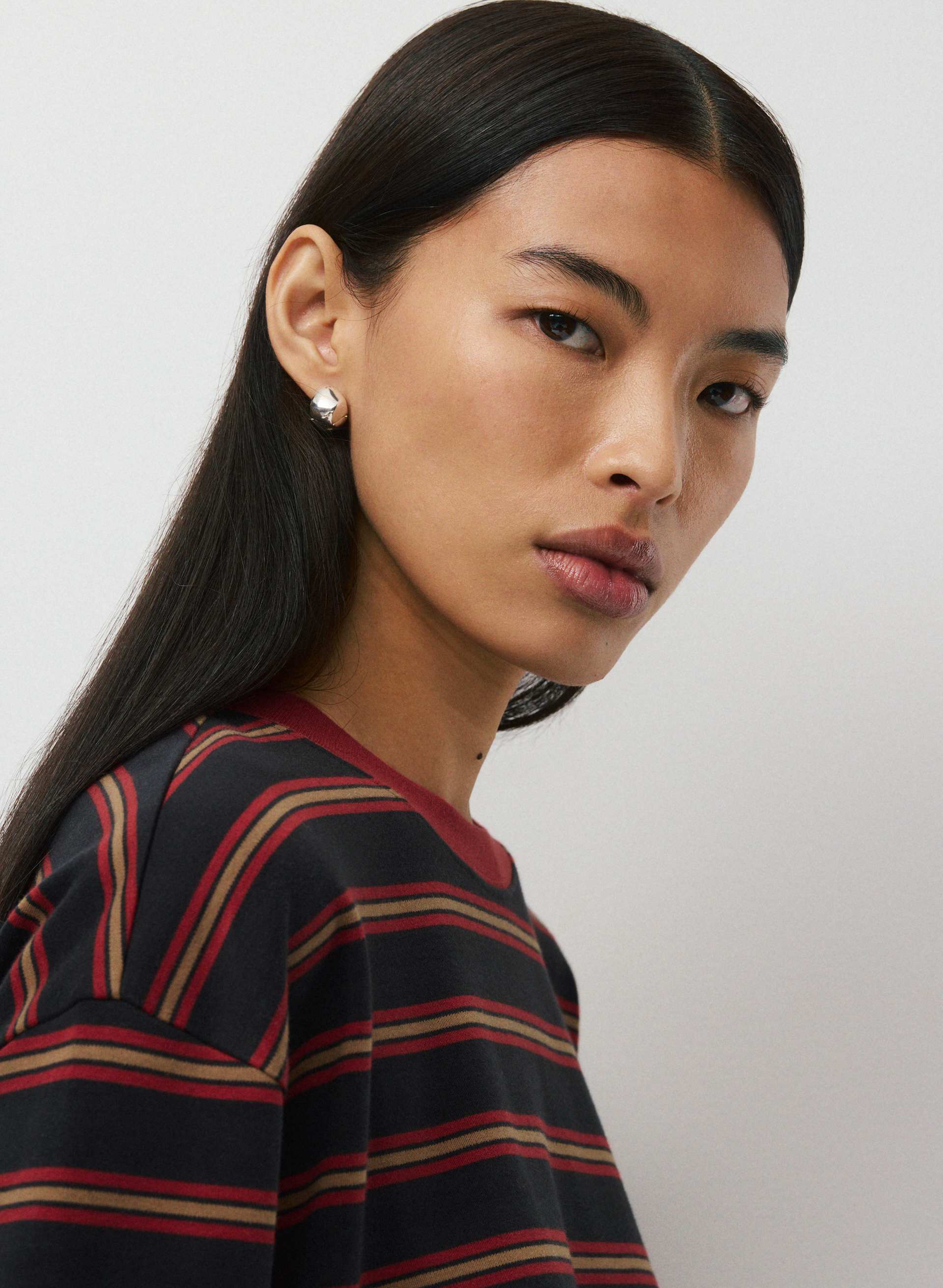 INTERLOCK COTTON STEPS LONGSLEEVE | Aritzia