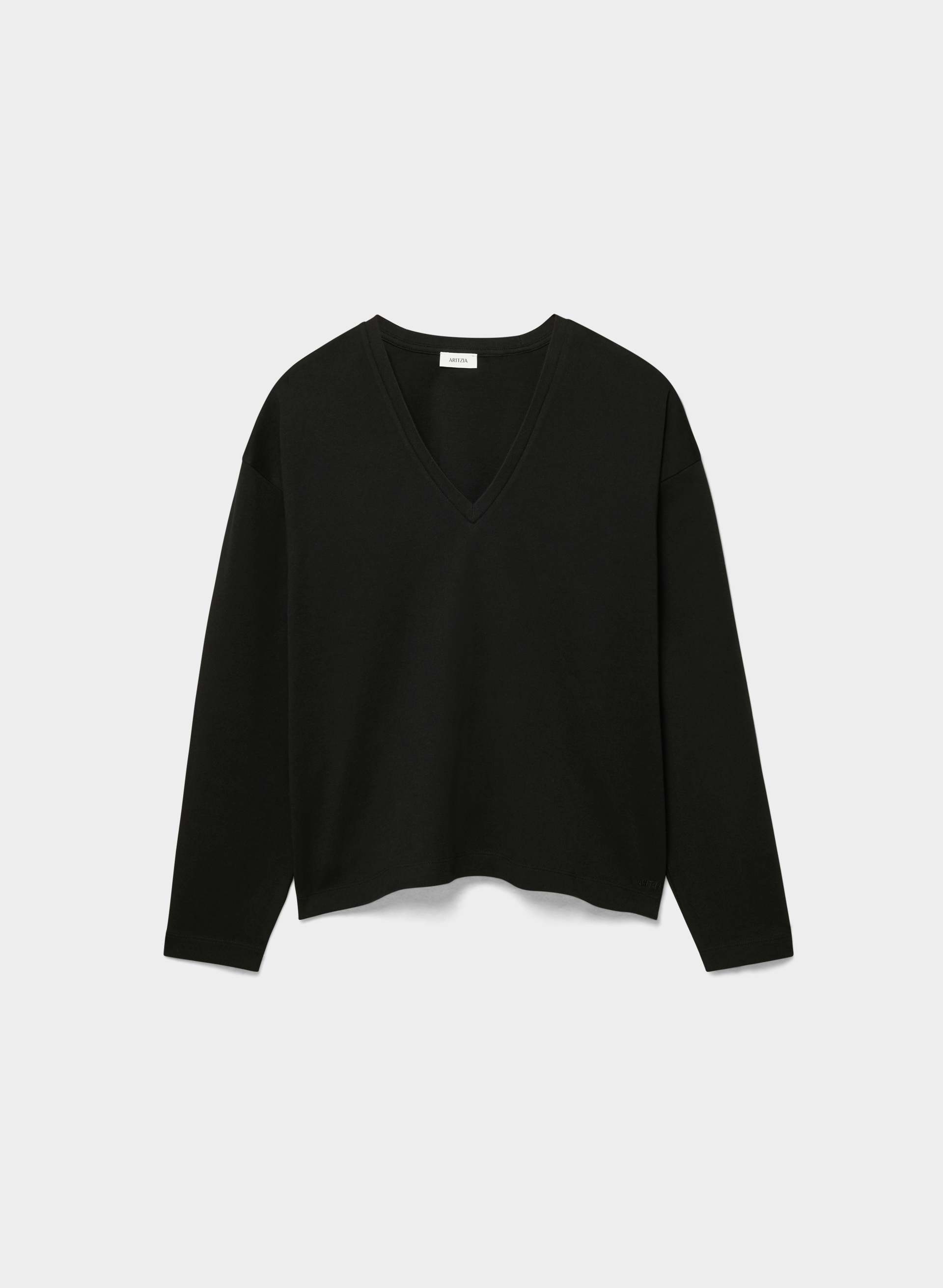 INTERLOCK COTTON MOBILE LONGSLEEVE | Aritzia