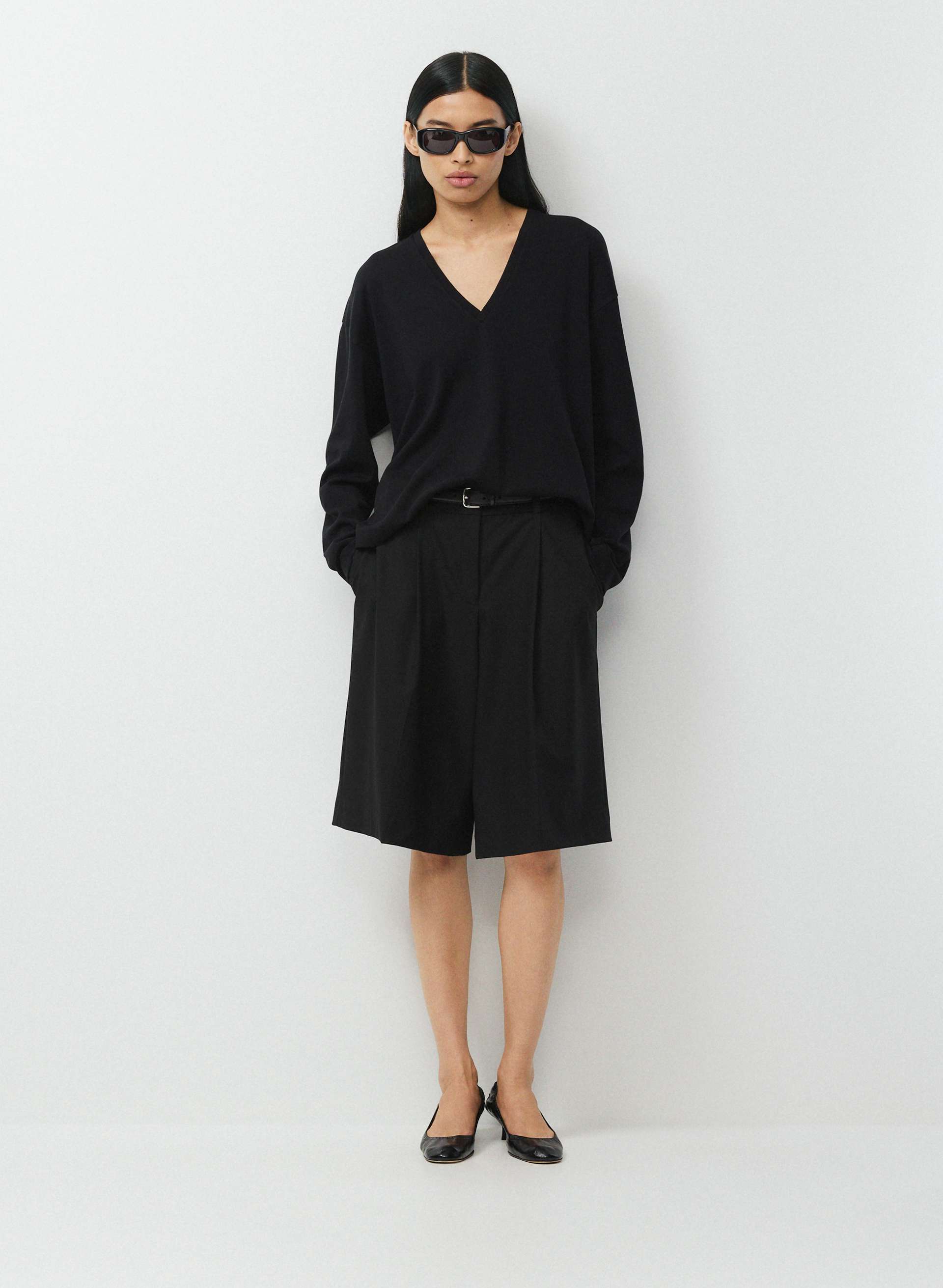 INTERLOCK COTTON MOBILE LONGSLEEVE | Aritzia