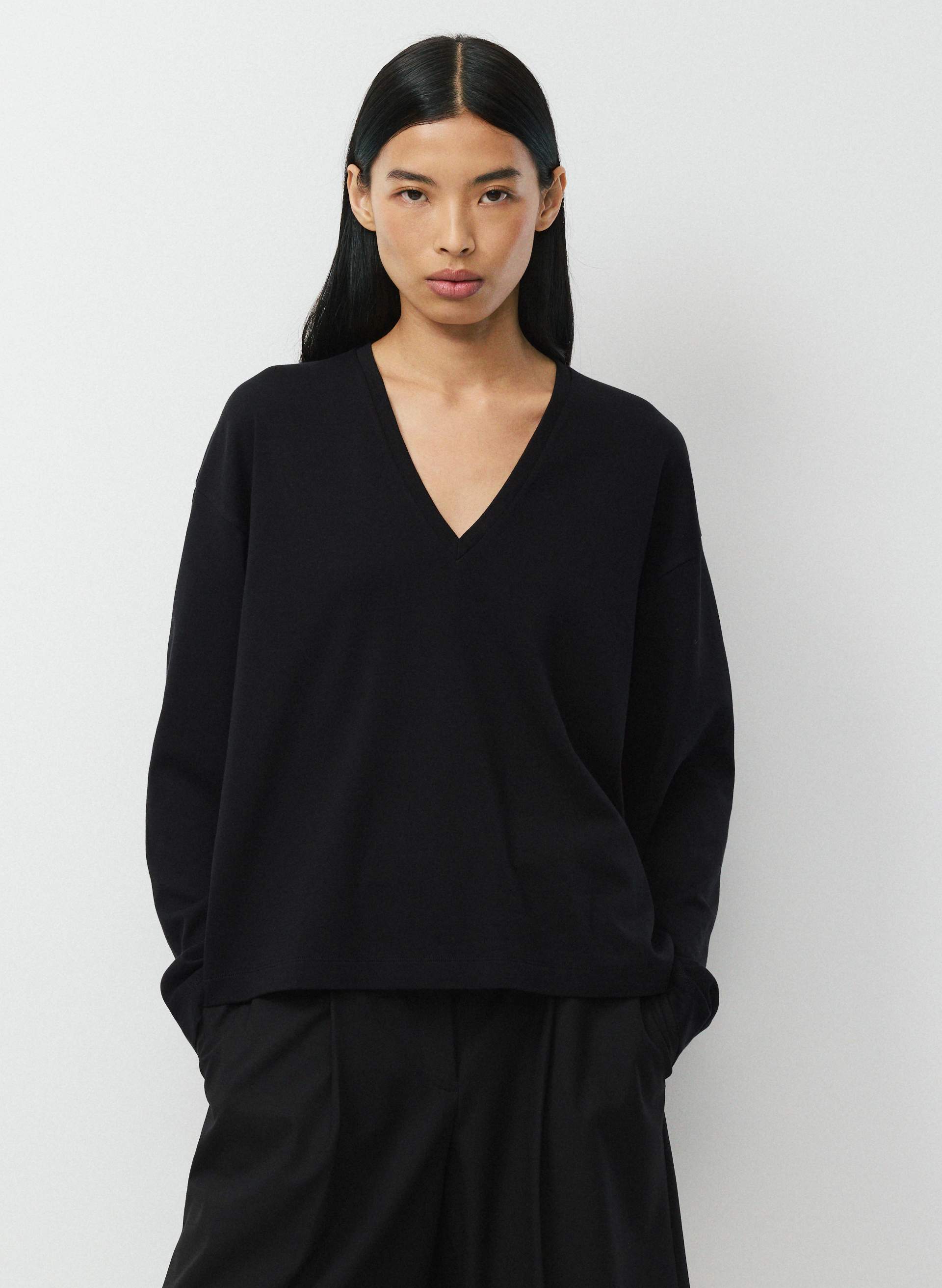 INTERLOCK COTTON MOBILE LONGSLEEVE | Aritzia