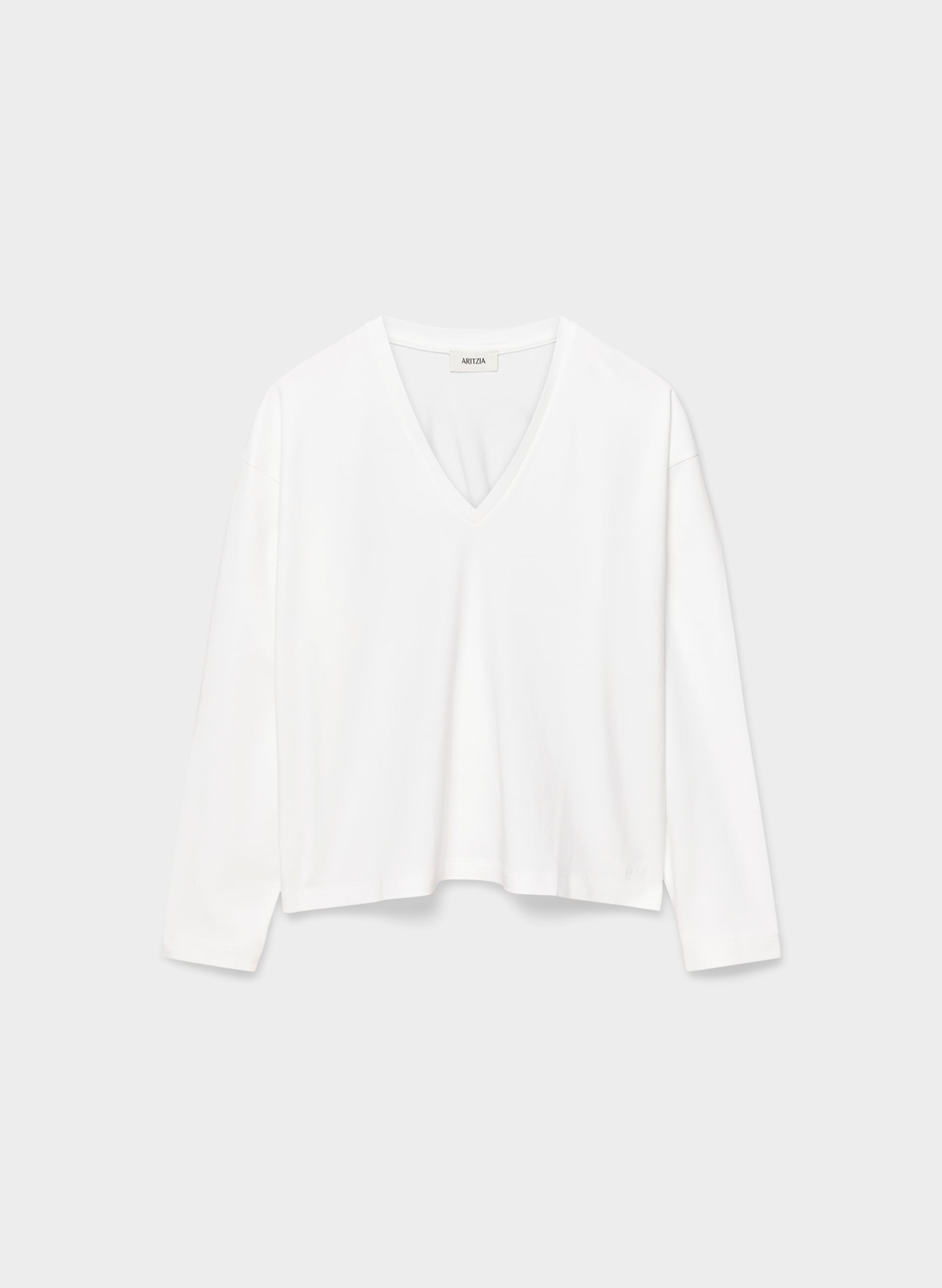 INTERLOCK COTTON MOBILE LONGSLEEVE | Aritzia