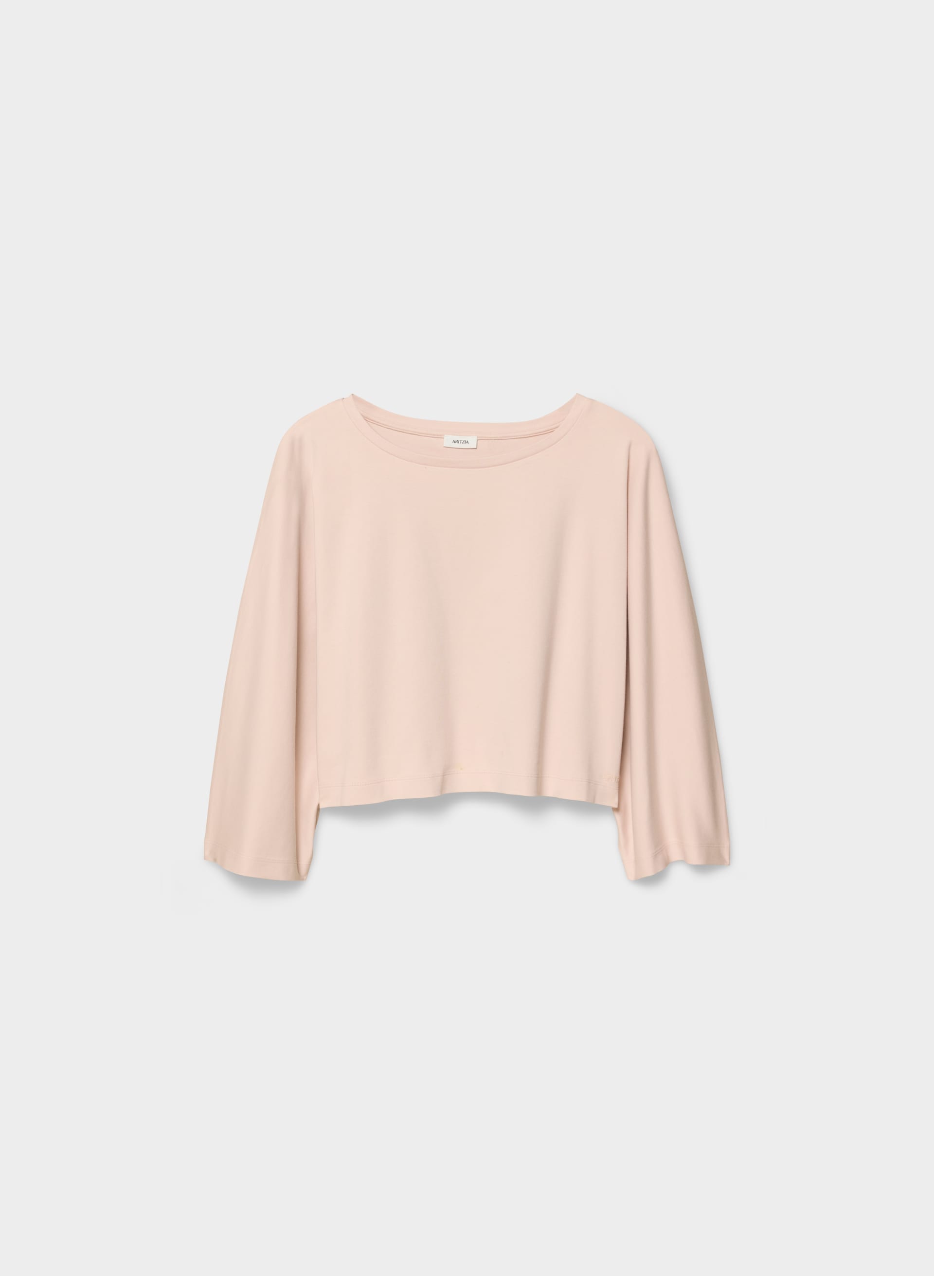 INTERLOCK COTTON JUNCTURE LONGSLEEVE | Aritzia