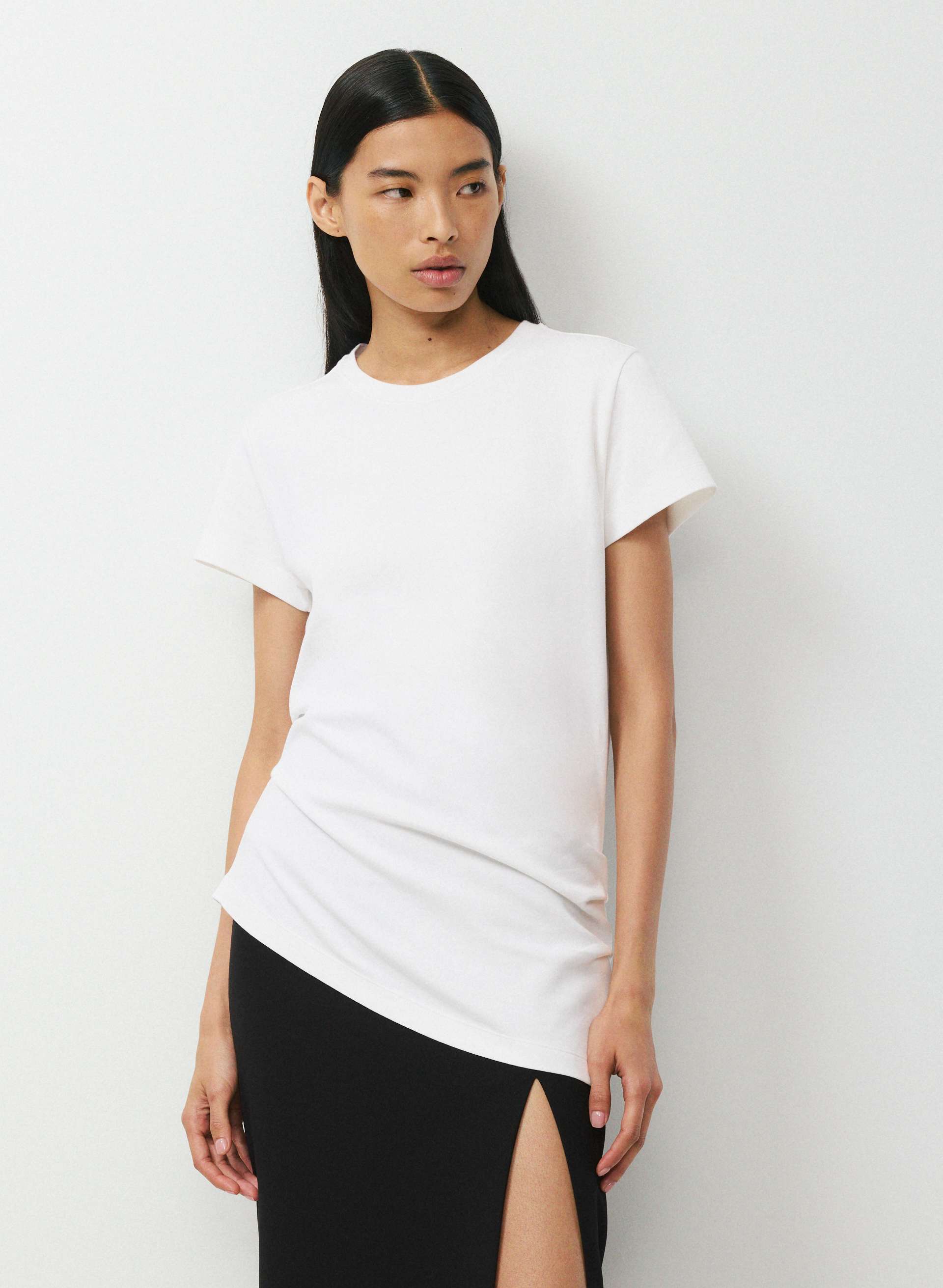 INTERLOCK COTTON MAJOR T-SHIRT | Aritzia