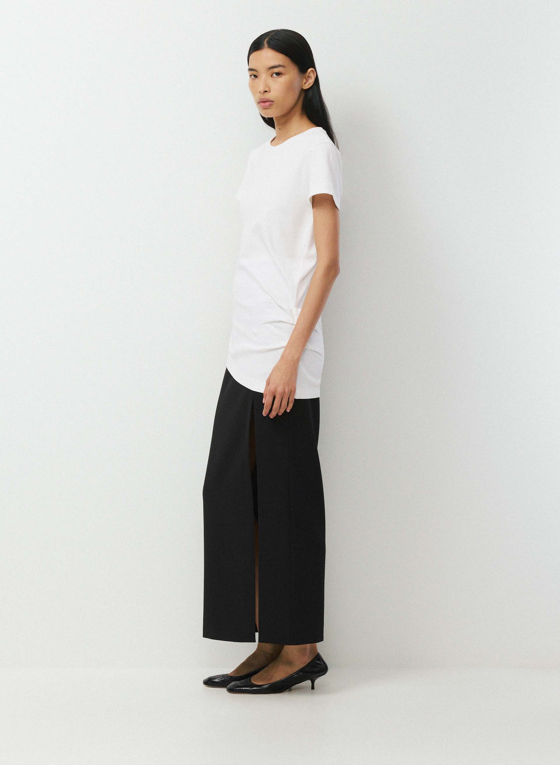 INTERLOCK COTTON MAJOR T-SHIRT | Aritzia