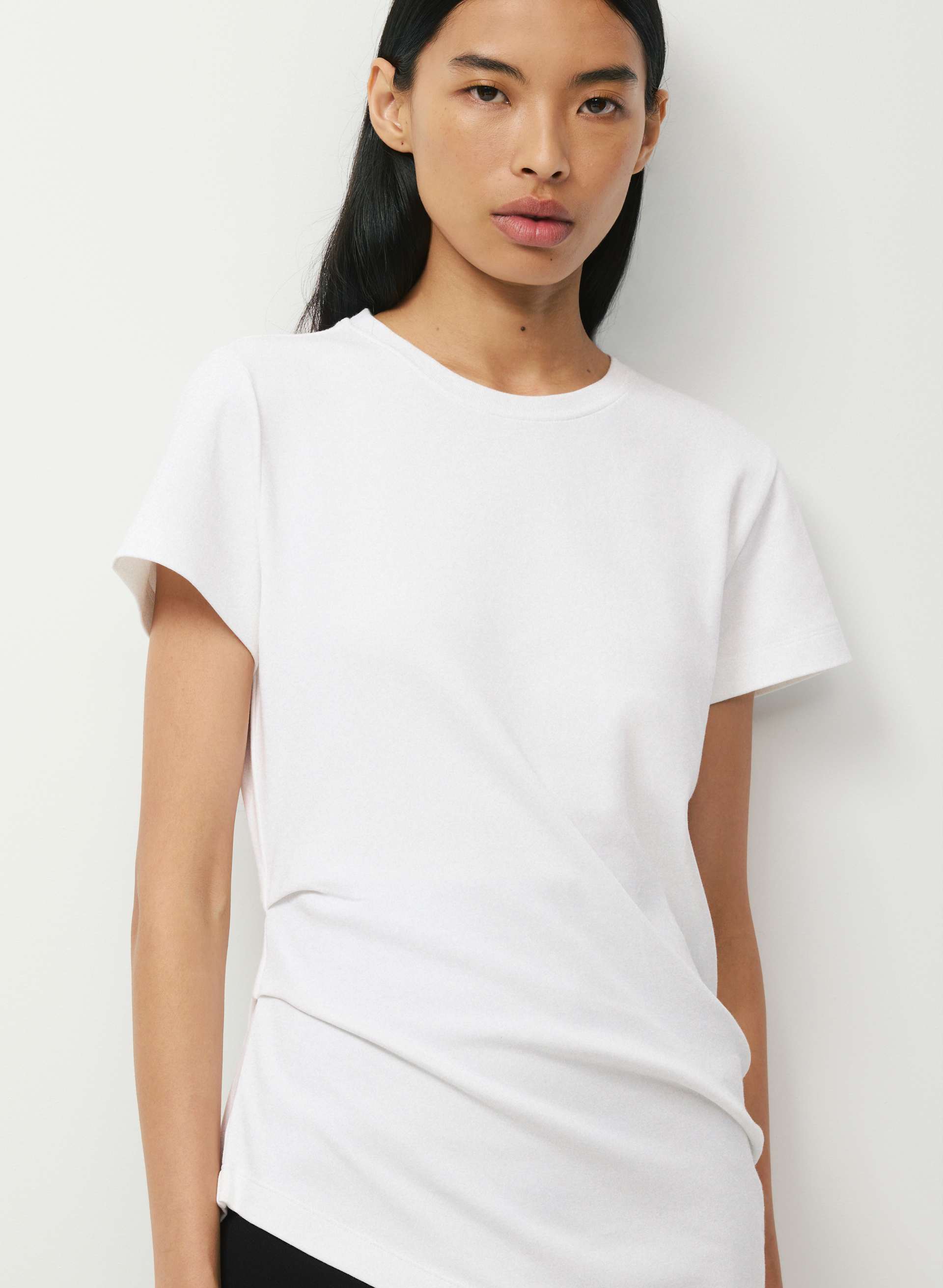 INTERLOCK COTTON MAJOR T-SHIRT | Aritzia