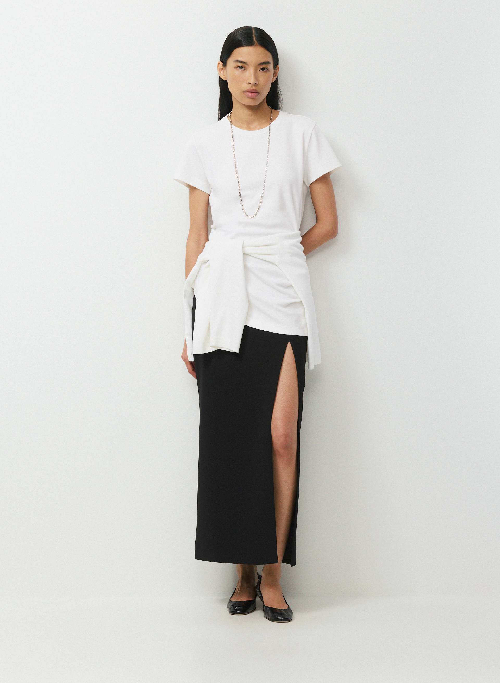 INTERLOCK COTTON MAJOR T-SHIRT | Aritzia