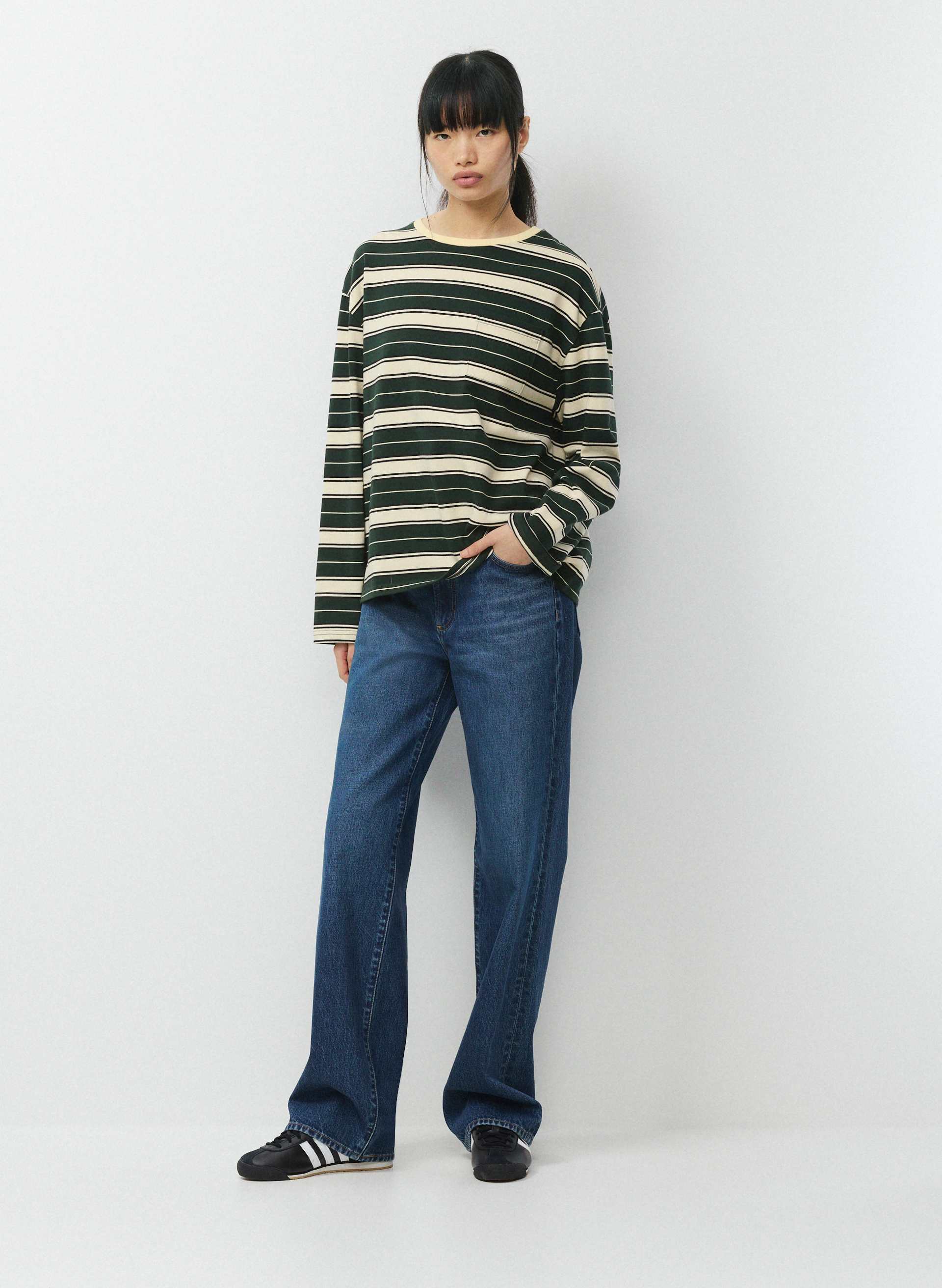 MIGHTY COTTON™ FLETCH LONGSLEEVE | Aritzia