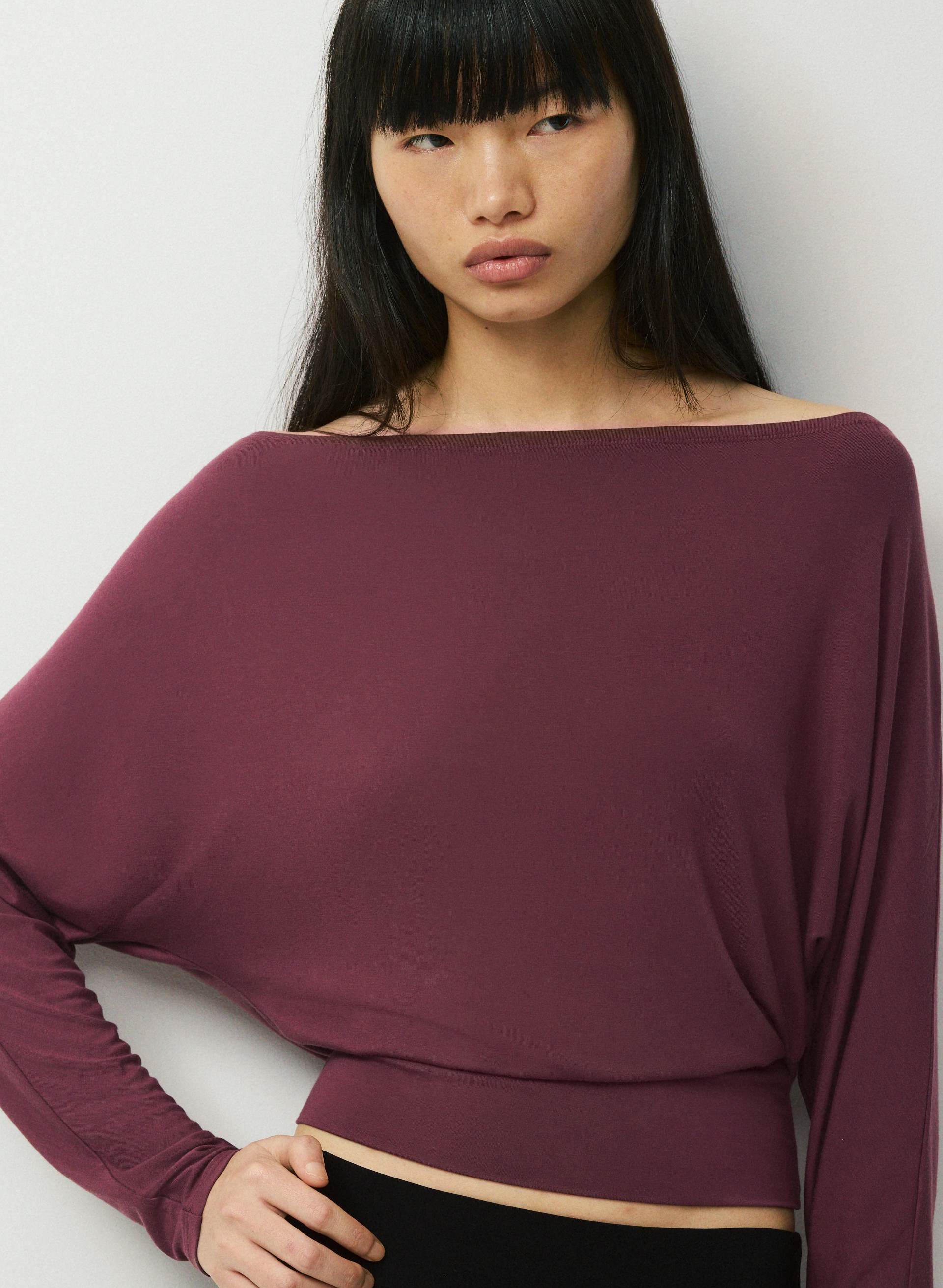 トップス erii Jersey Womens Long Sleeve Tops & T-Shirts | Aritzia US