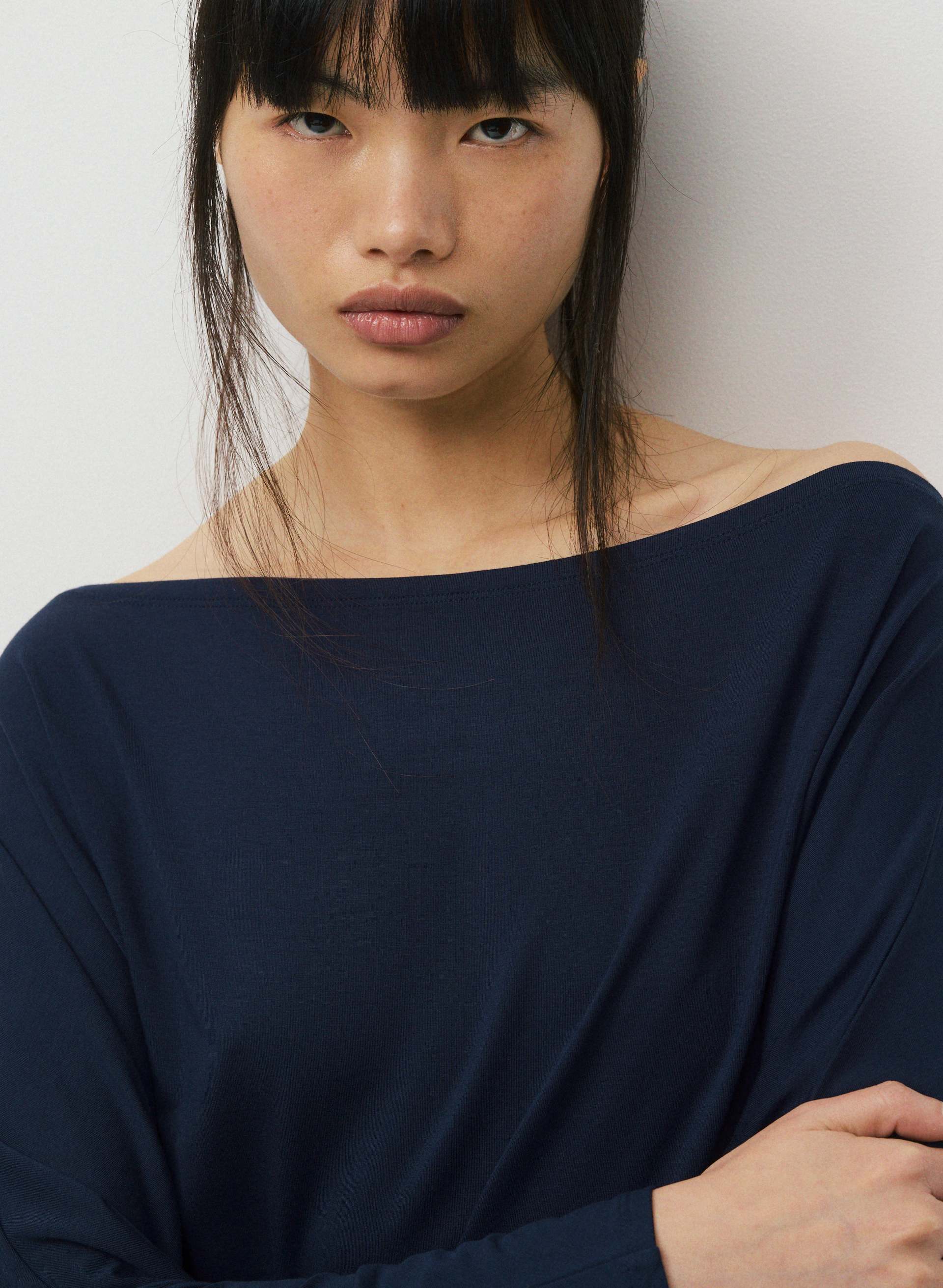 HAUT CASSIS À MANCHES LONGUES | Aritzia