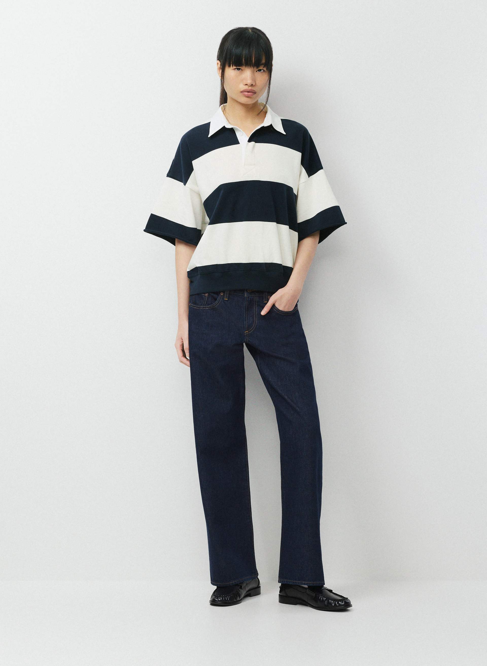 MIGHTY COTTON™ LOMU SHORTSLEEVE POLO | Aritzia