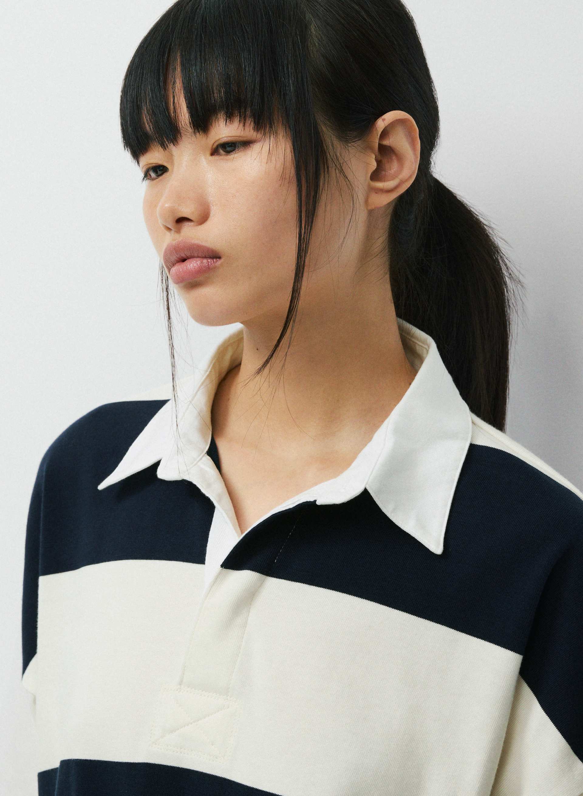 MIGHTY COTTON™ LOMU SHORTSLEEVE POLO | Aritzia
