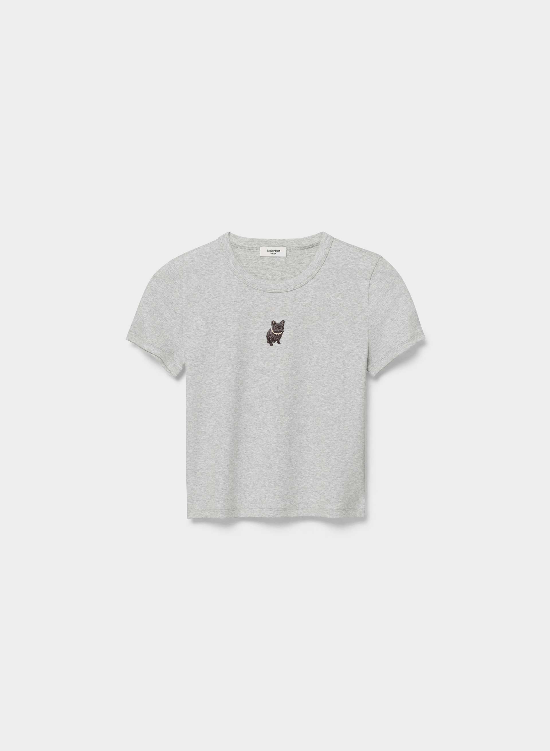 T-SHIRT LITTLE CÔTELÉ AVEC ICÔNE | Aritzia