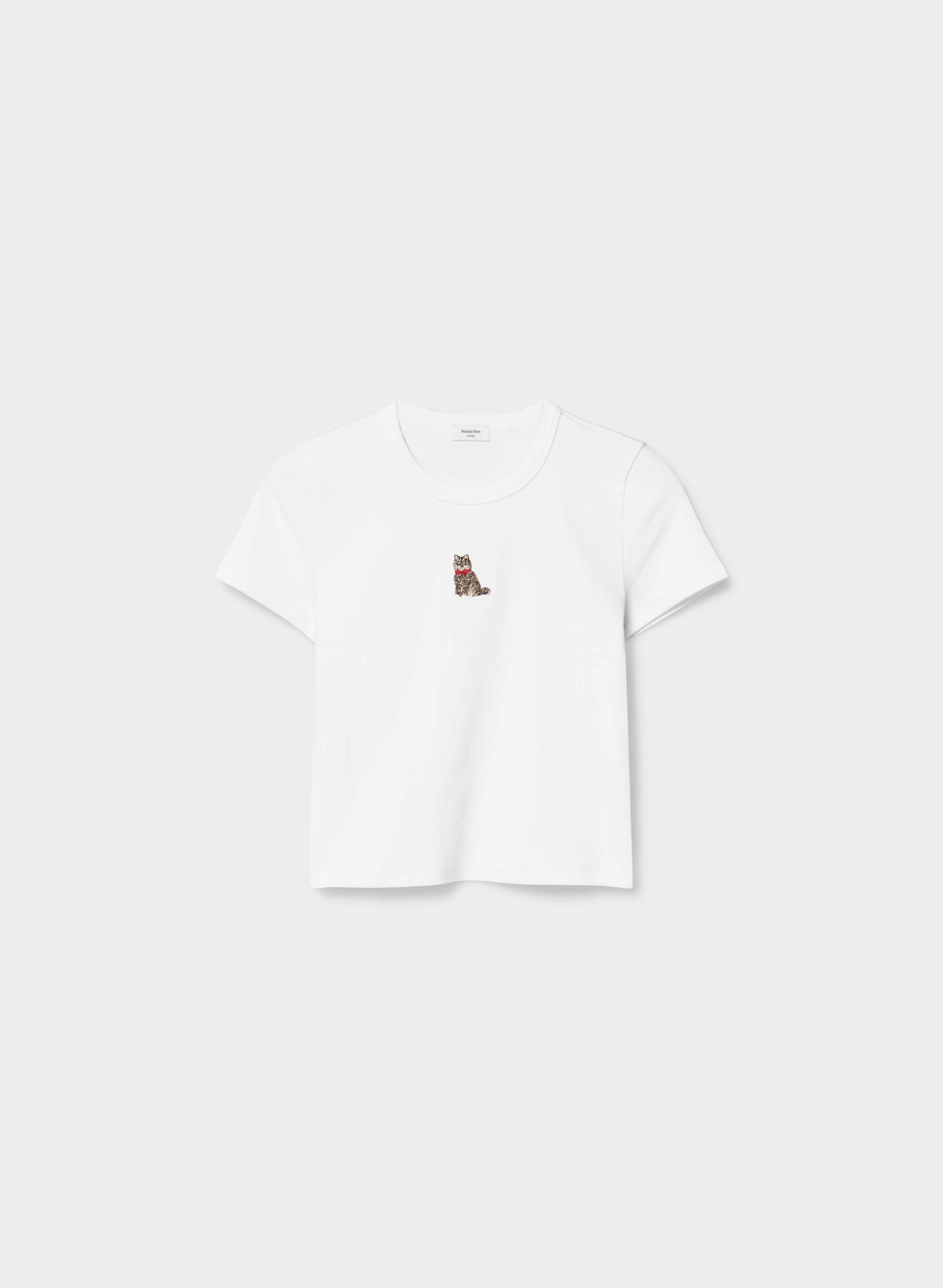 LITTLE RIBBED ICON T-SHIRT | Aritzia