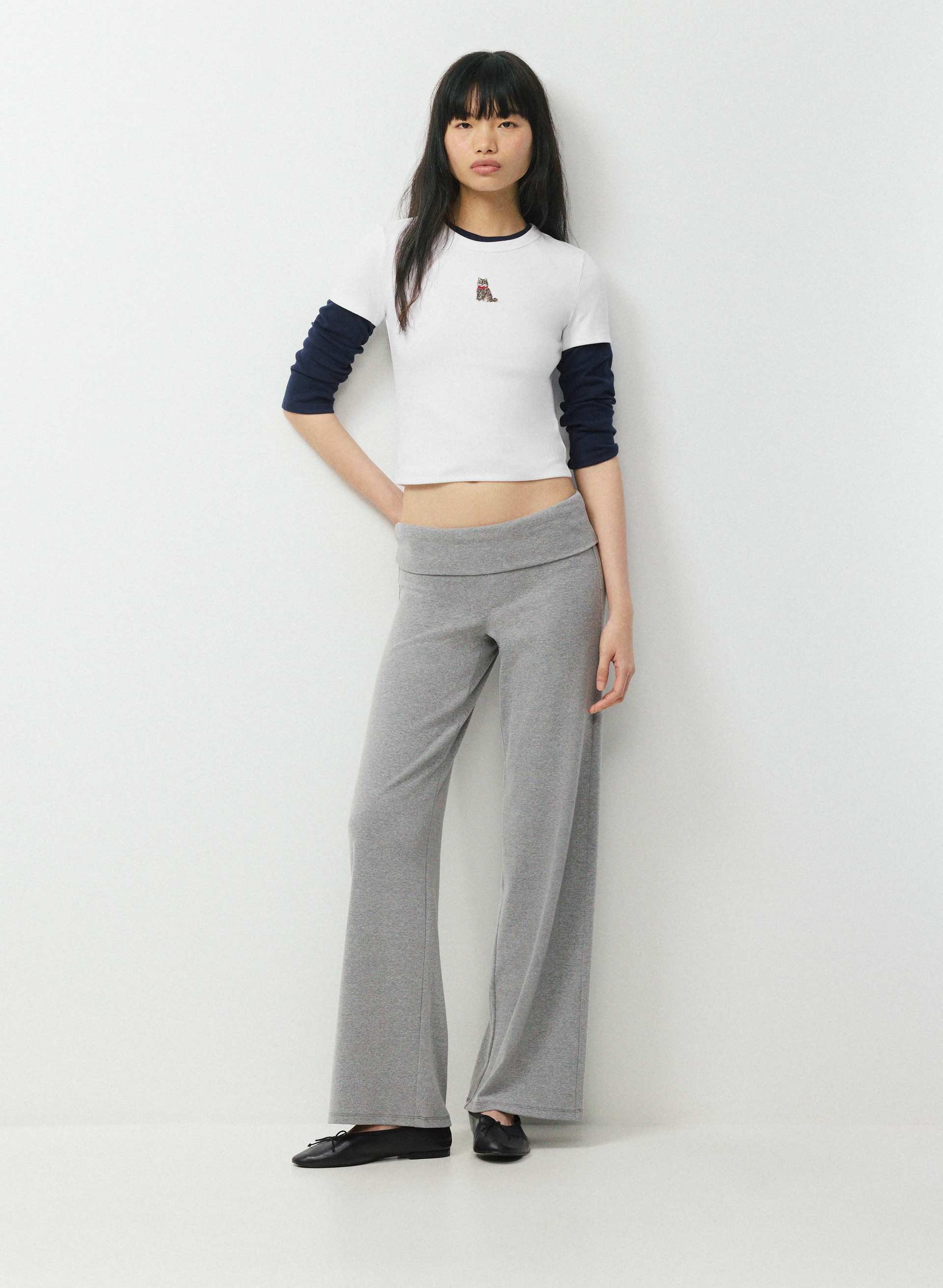 LITTLE RIBBED ICON T-SHIRT | Aritzia
