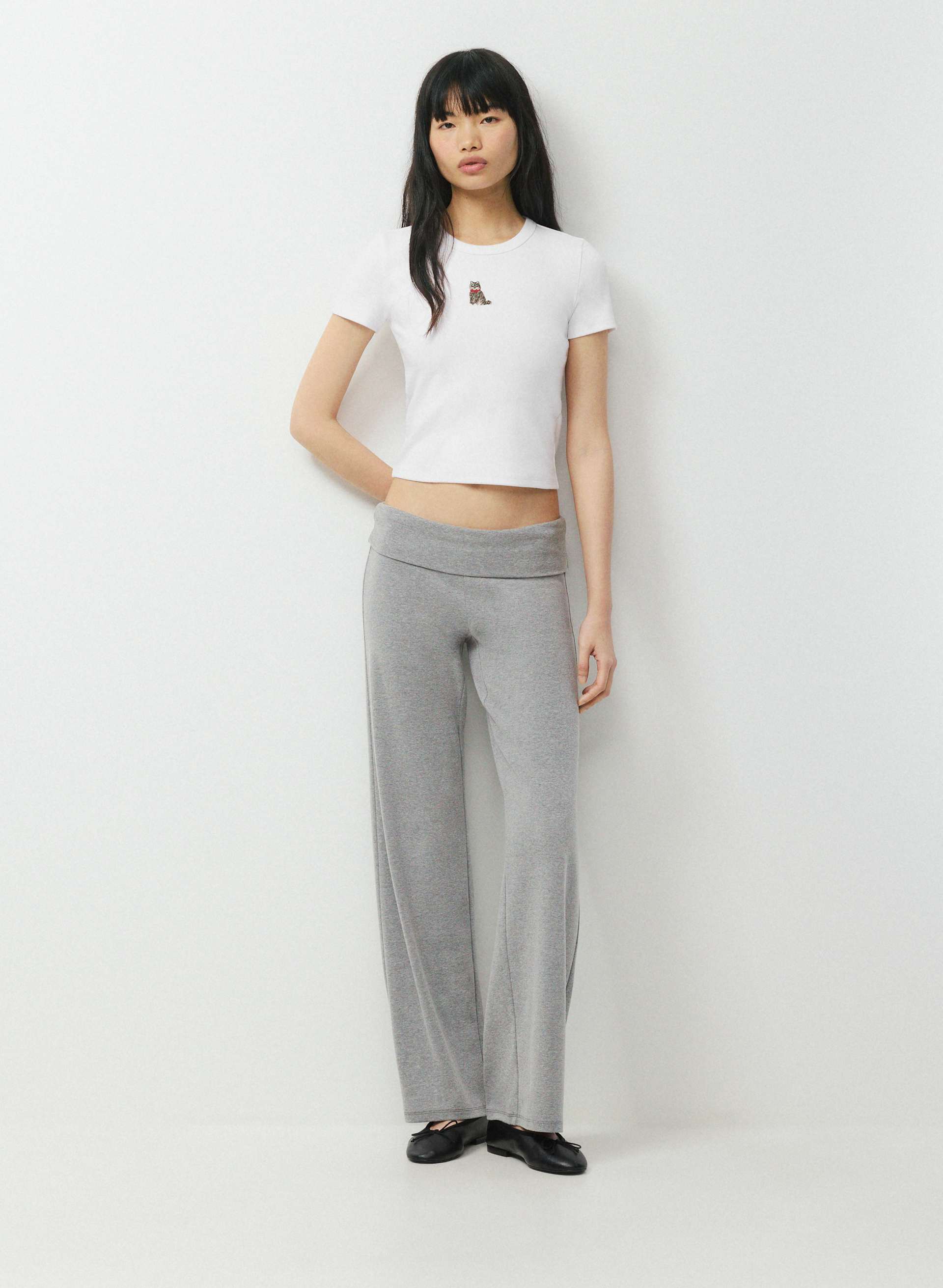 LITTLE RIBBED ICON T-SHIRT | Aritzia