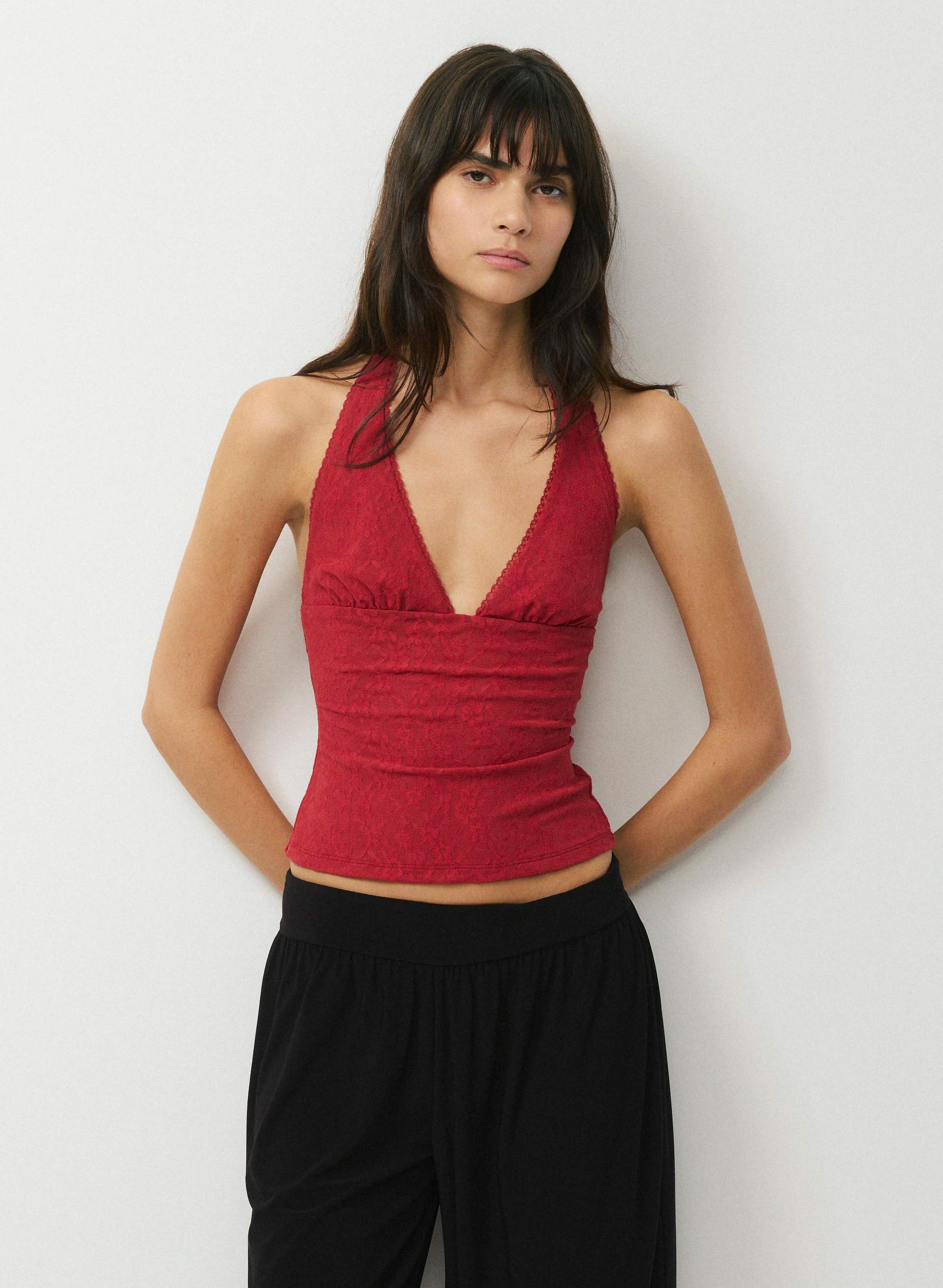 GOLDIE HALTER TOP | Aritzia