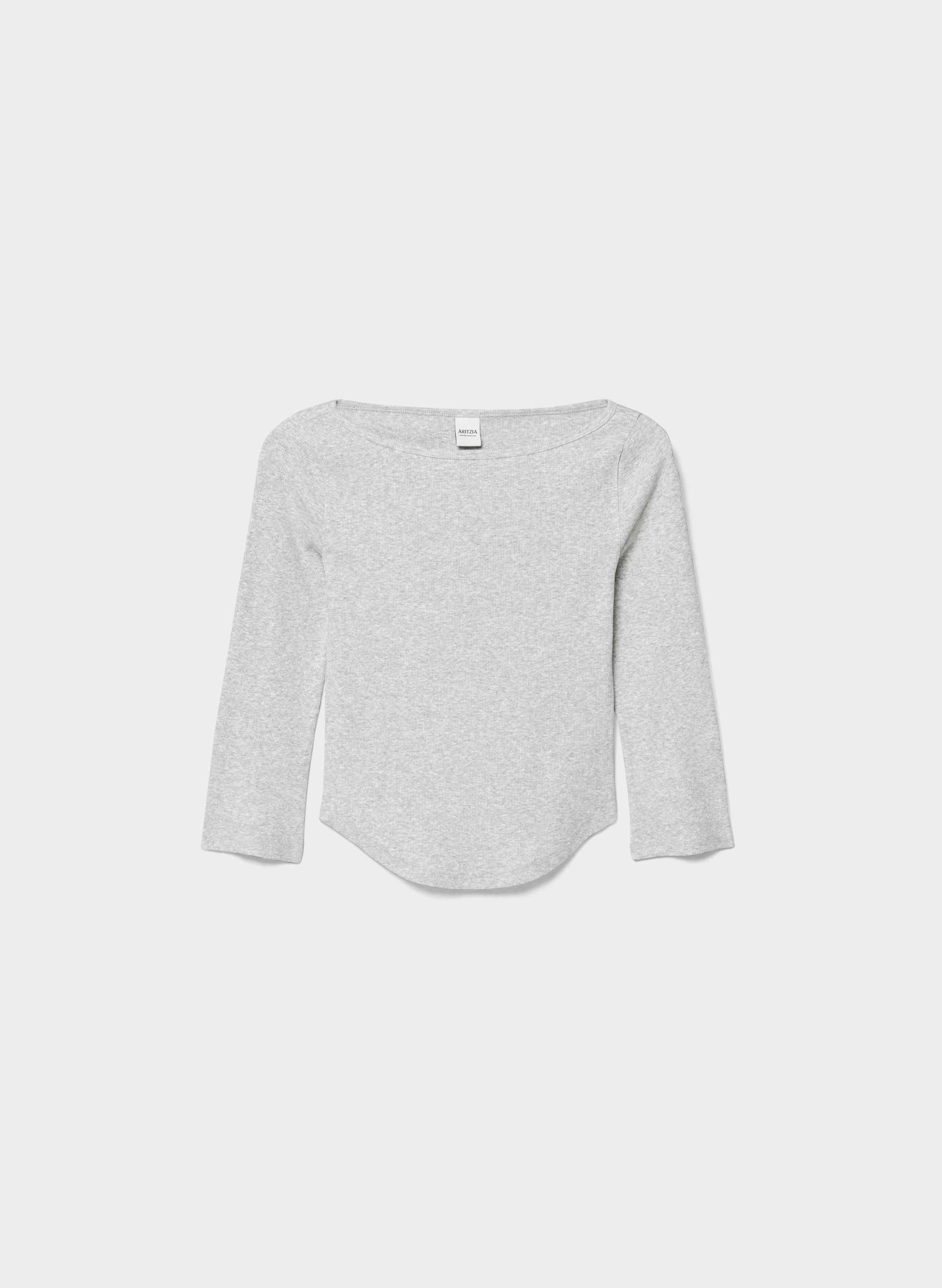 HOMESTRETCH™ RIB PENDULINE T-SHIRT | Aritzia