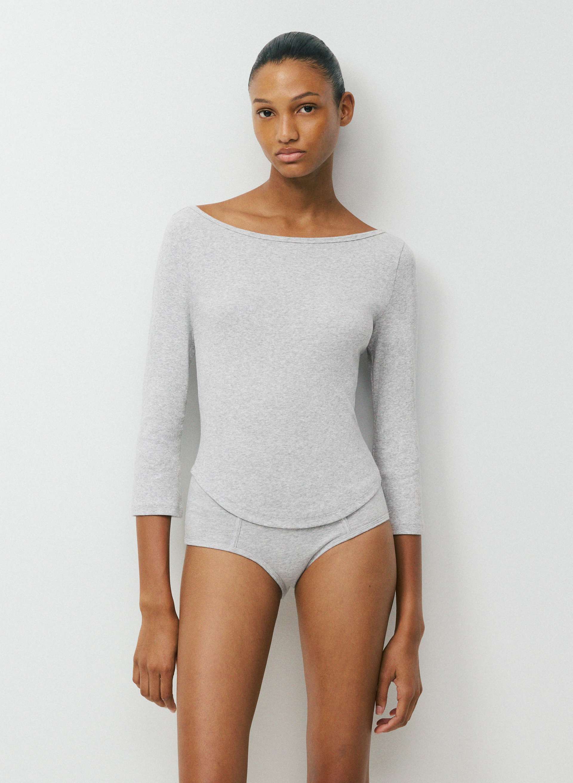 HOMESTRETCH™ RIB PENDULINE T-SHIRT | Aritzia