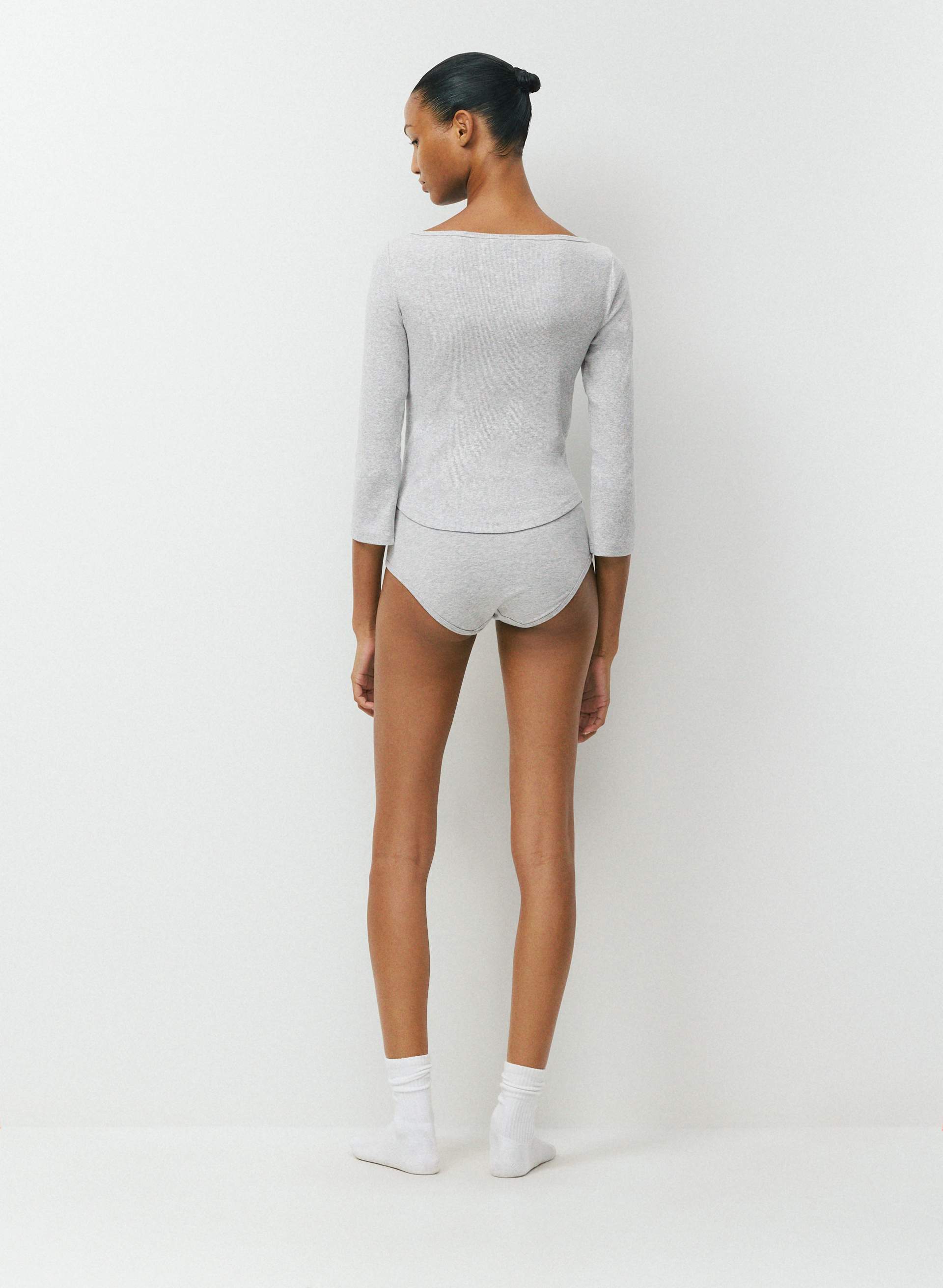 HOMESTRETCH™ RIB PENDULINE T-SHIRT | Aritzia