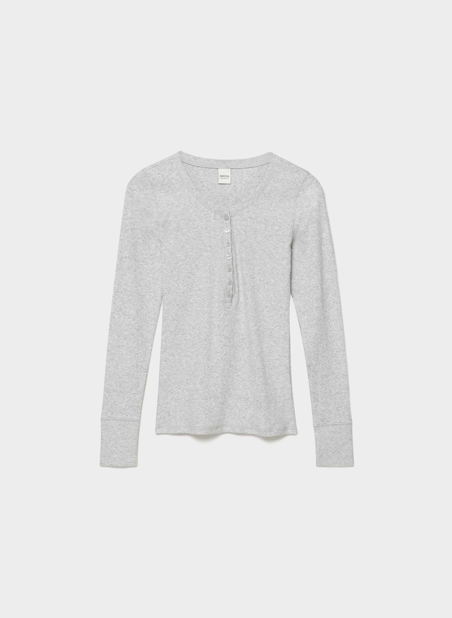 HOMESTRETCH™ RIB ROTATION HENLEY | Aritzia