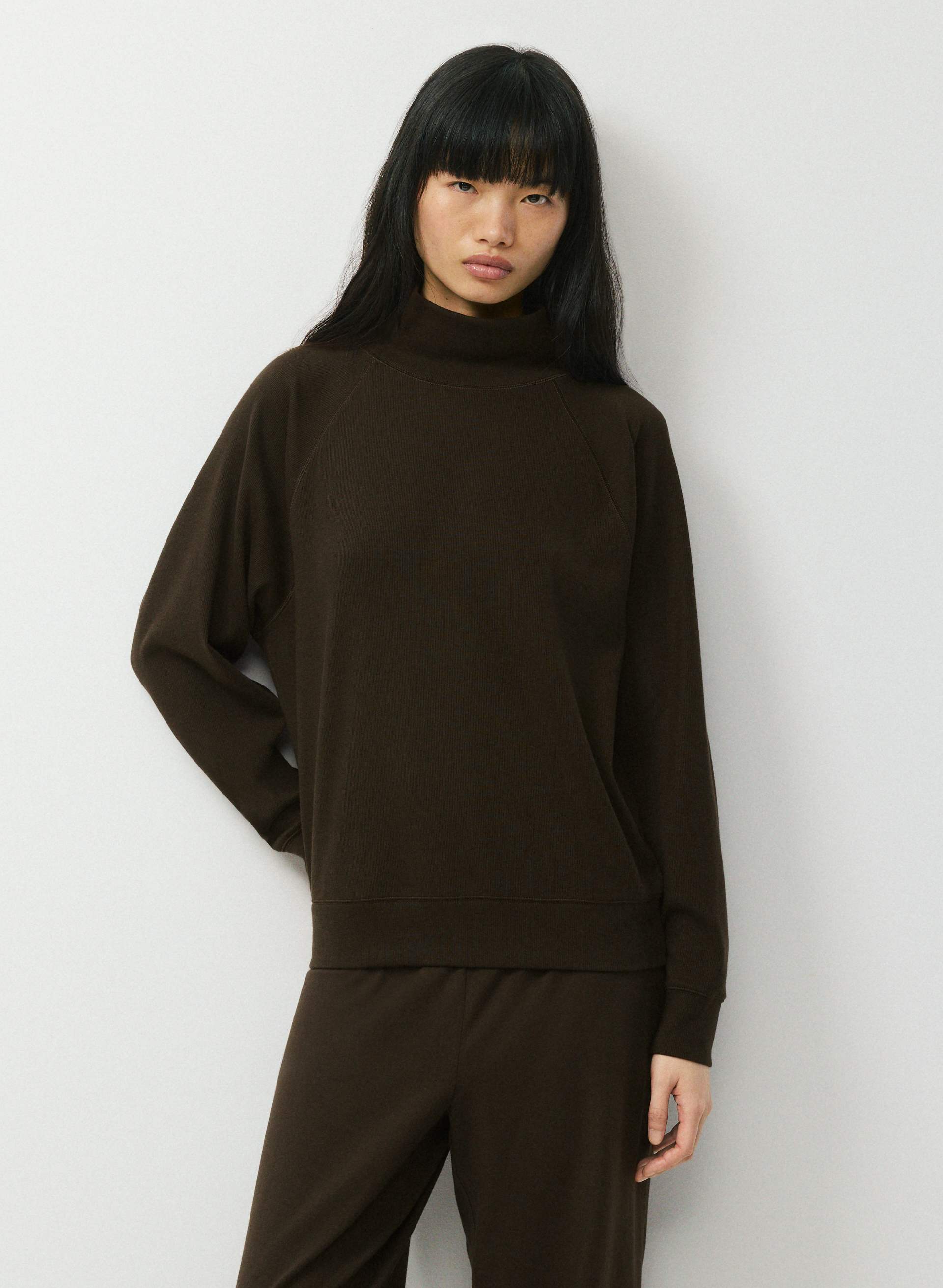 HomeStretch™ Rib Initiate Mockneck | Aritzia US