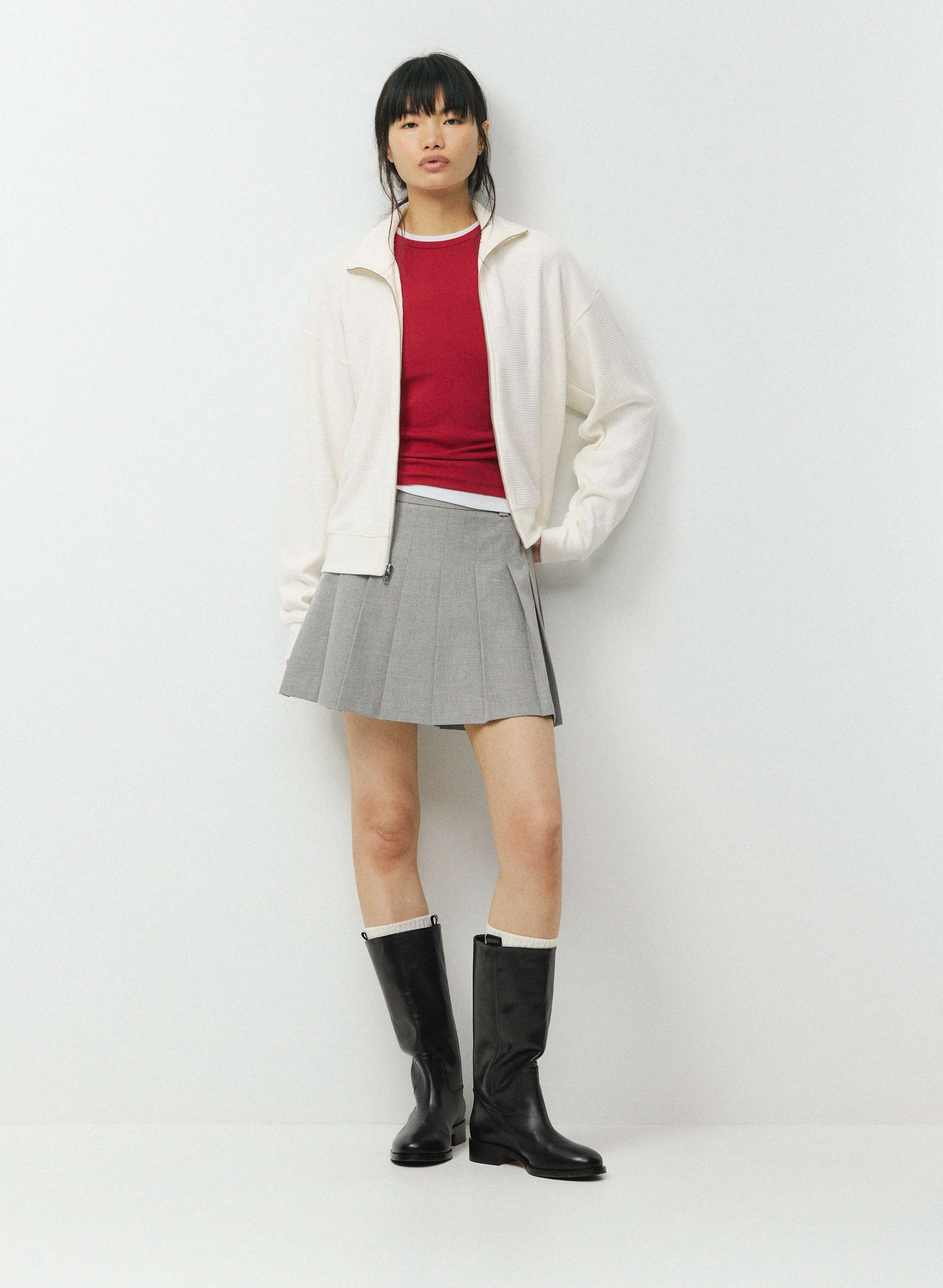 FLAGSTONE ZIP-UP | Aritzia