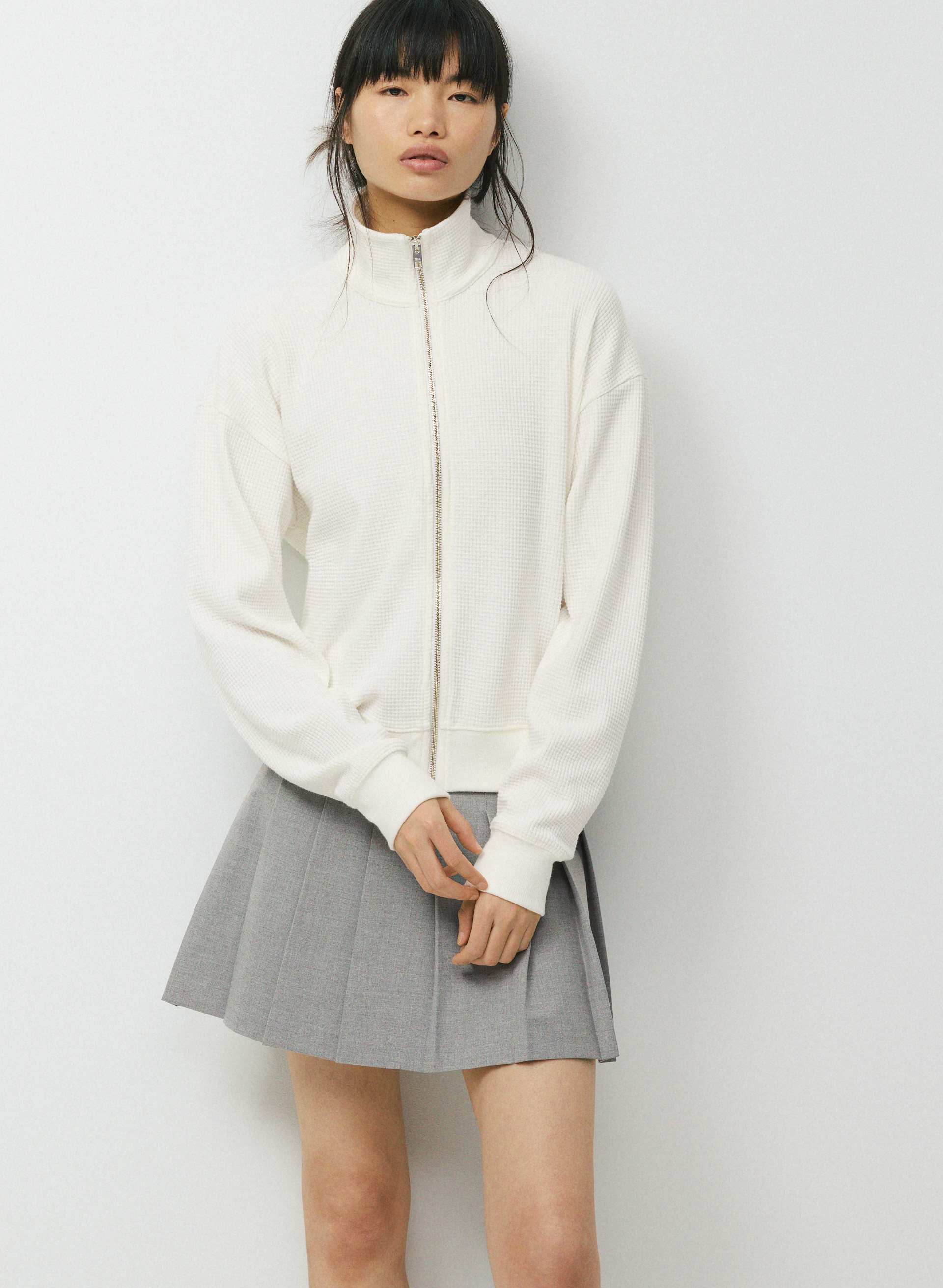 FLAGSTONE ZIP-UP | Aritzia