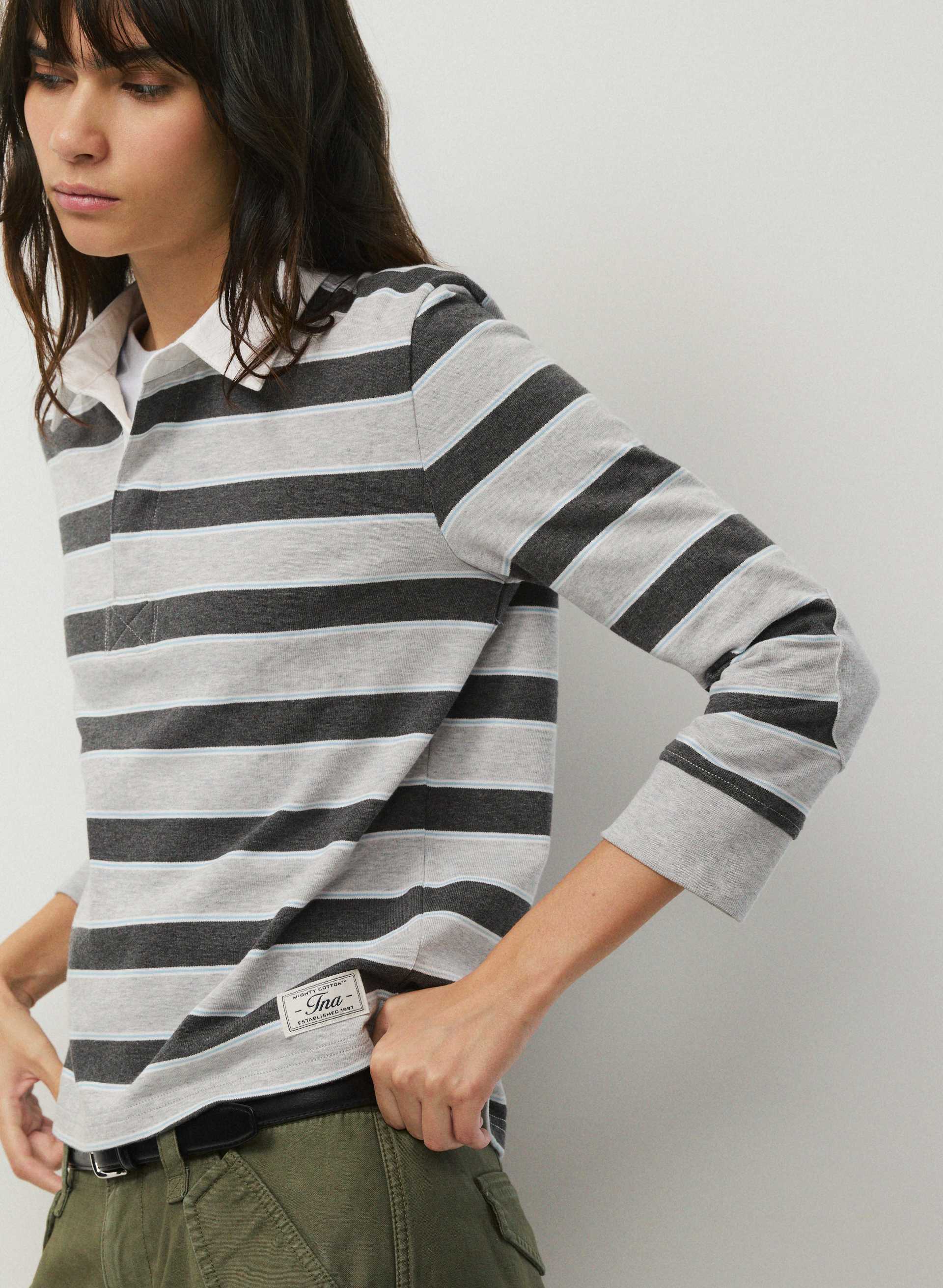 MIGHTY COTTON™ WISCONSIN POLO | Aritzia
