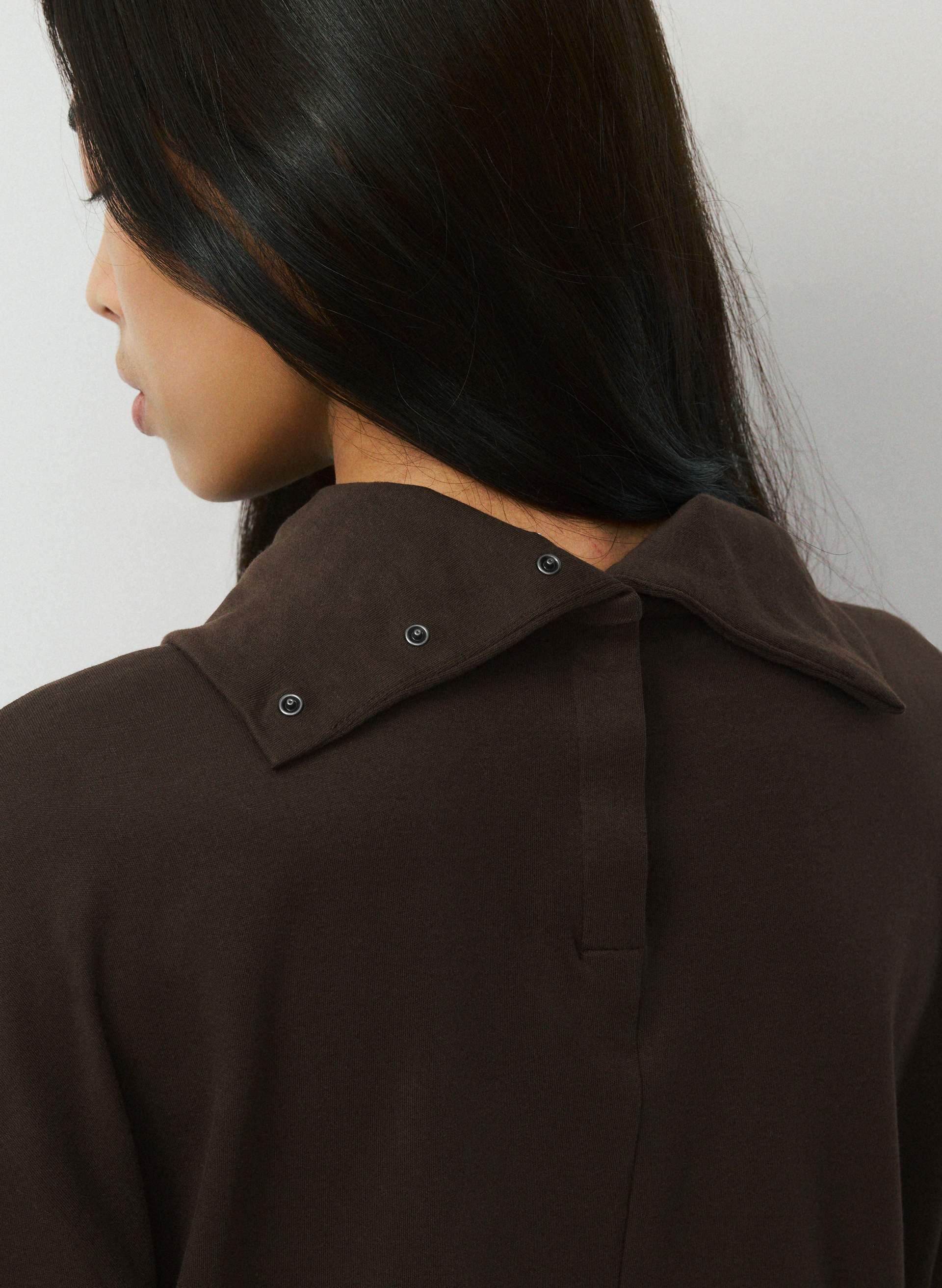 INTERLOCK COTTON WHARTON TURTLENECK | Aritzia