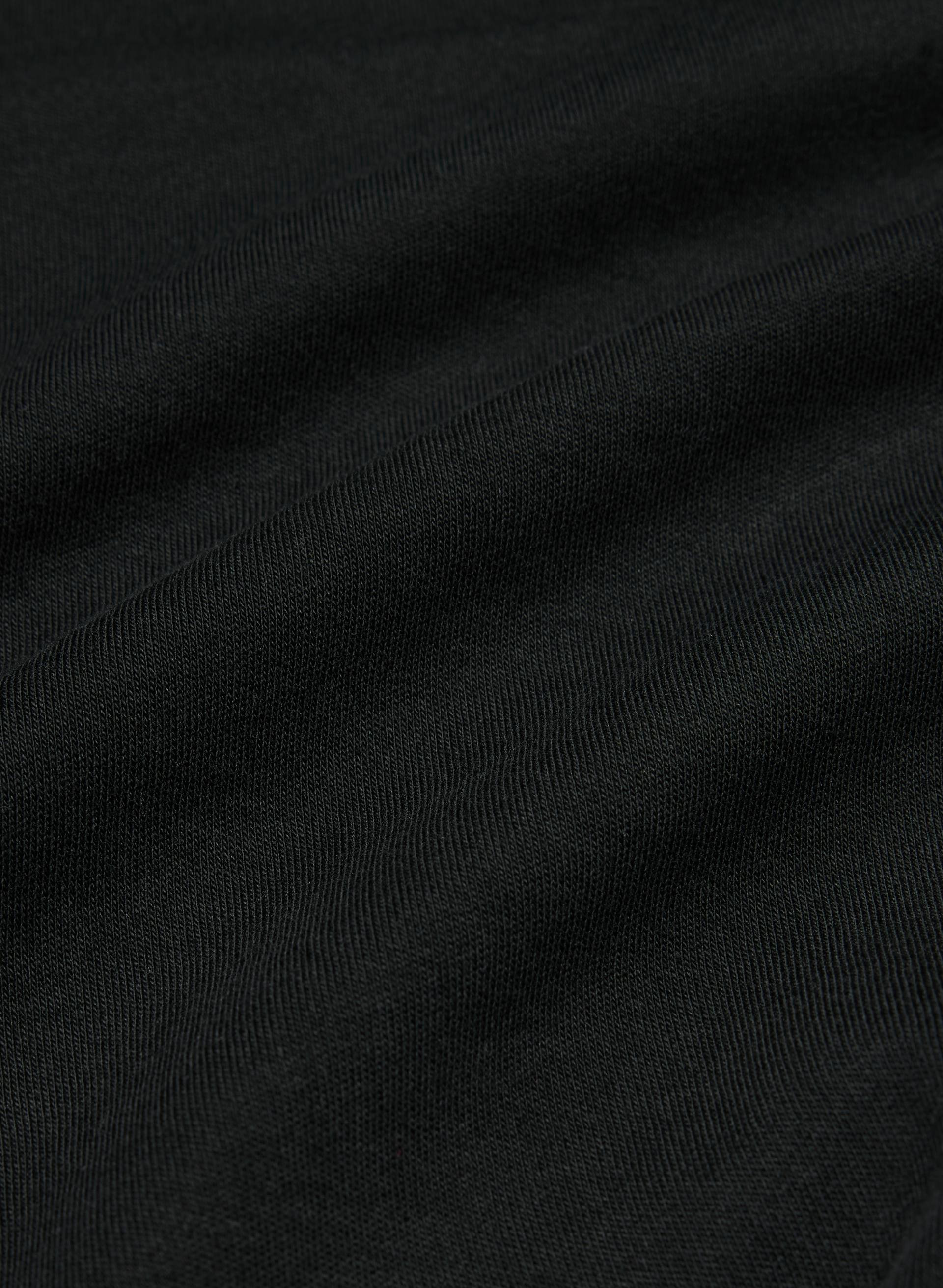 INTERLOCK COTTON SCRIPT LONGSLEEVE TOP | Aritzia